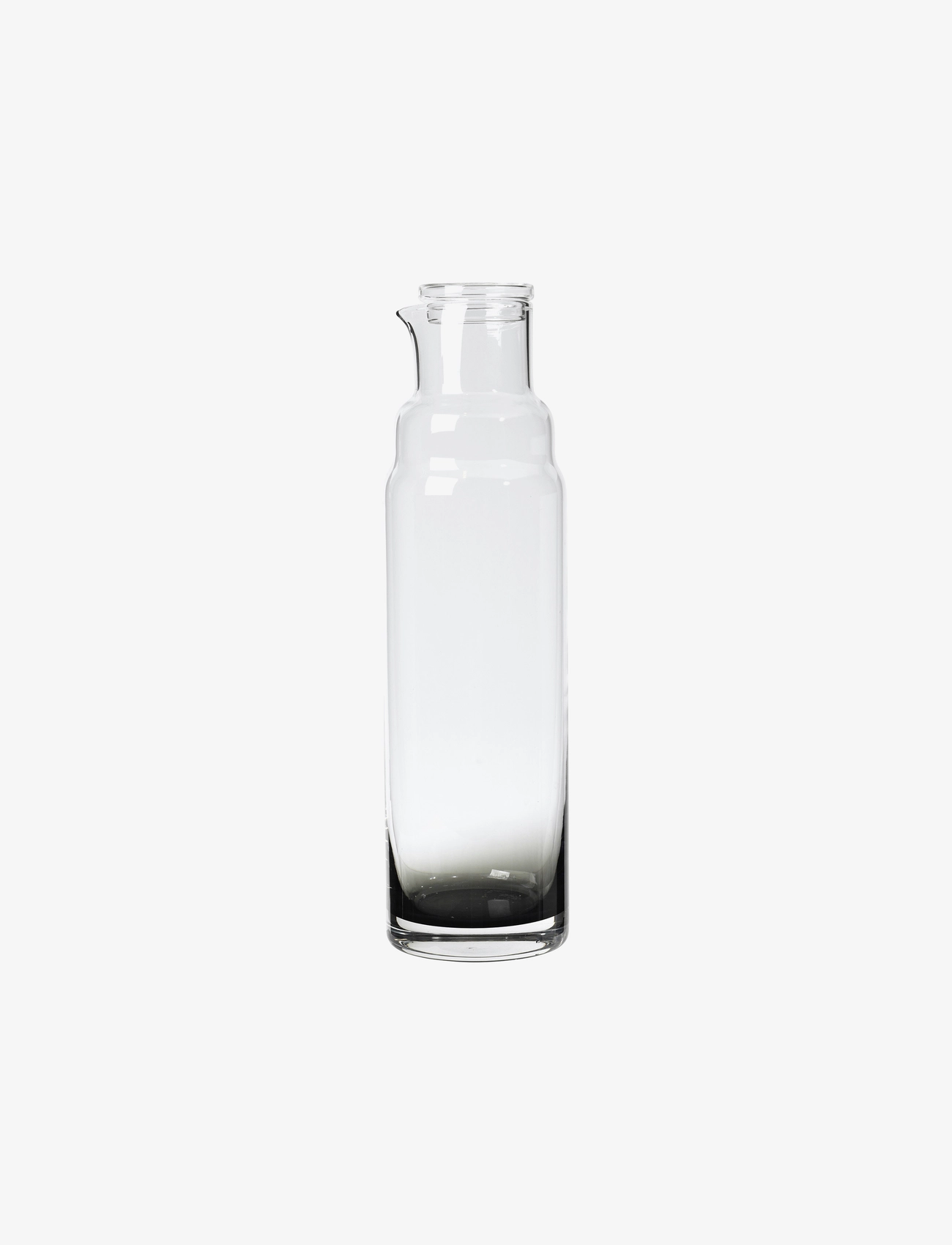 BROSTE COPENHAGEN Karaffel 'Smoke' Glas CLEAR/Grau - 100 CL - Unisex