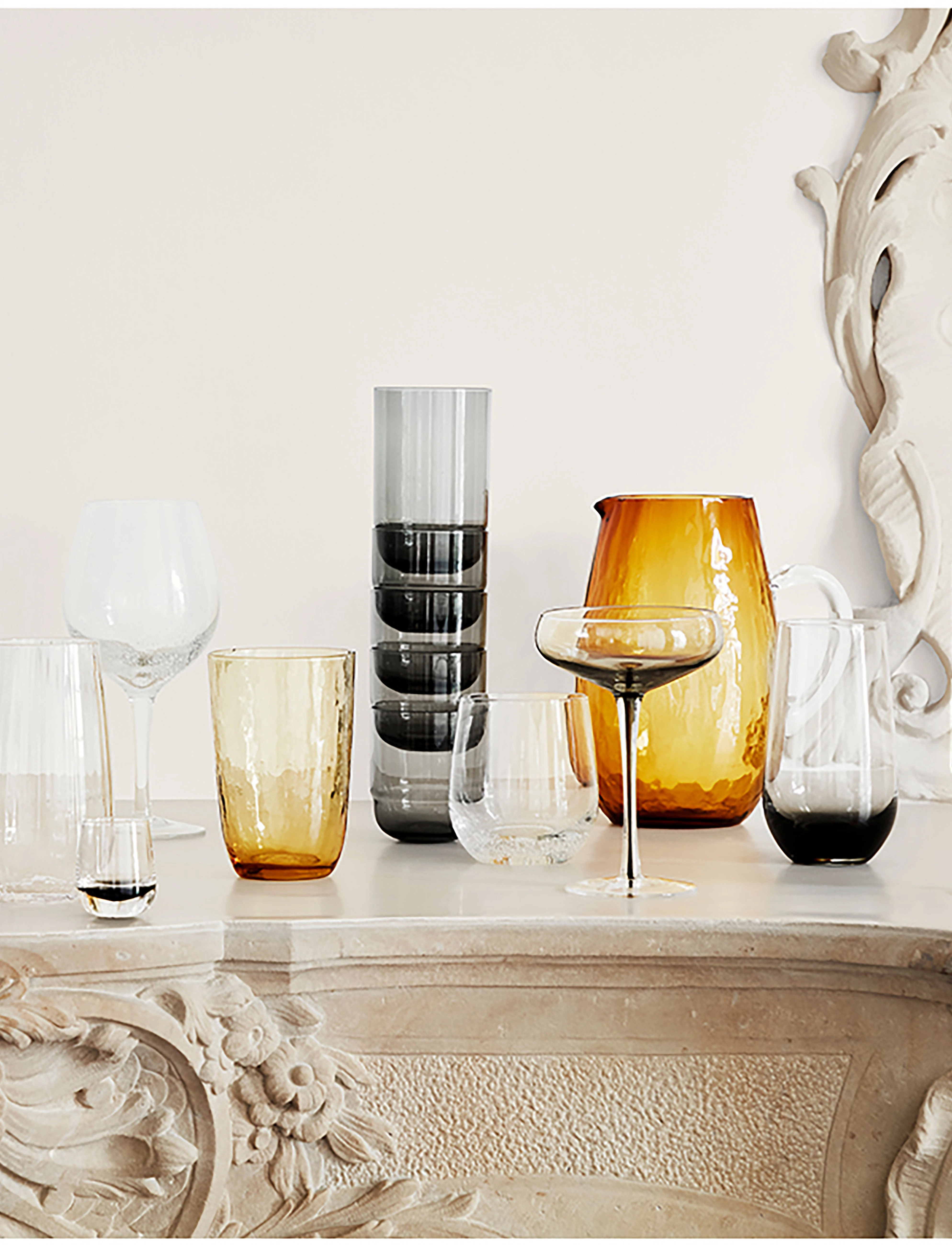Broste Copenhagen Cocktail Glas 'Smoke' Glas, 20 CL, Glass, Nackt - Homeware