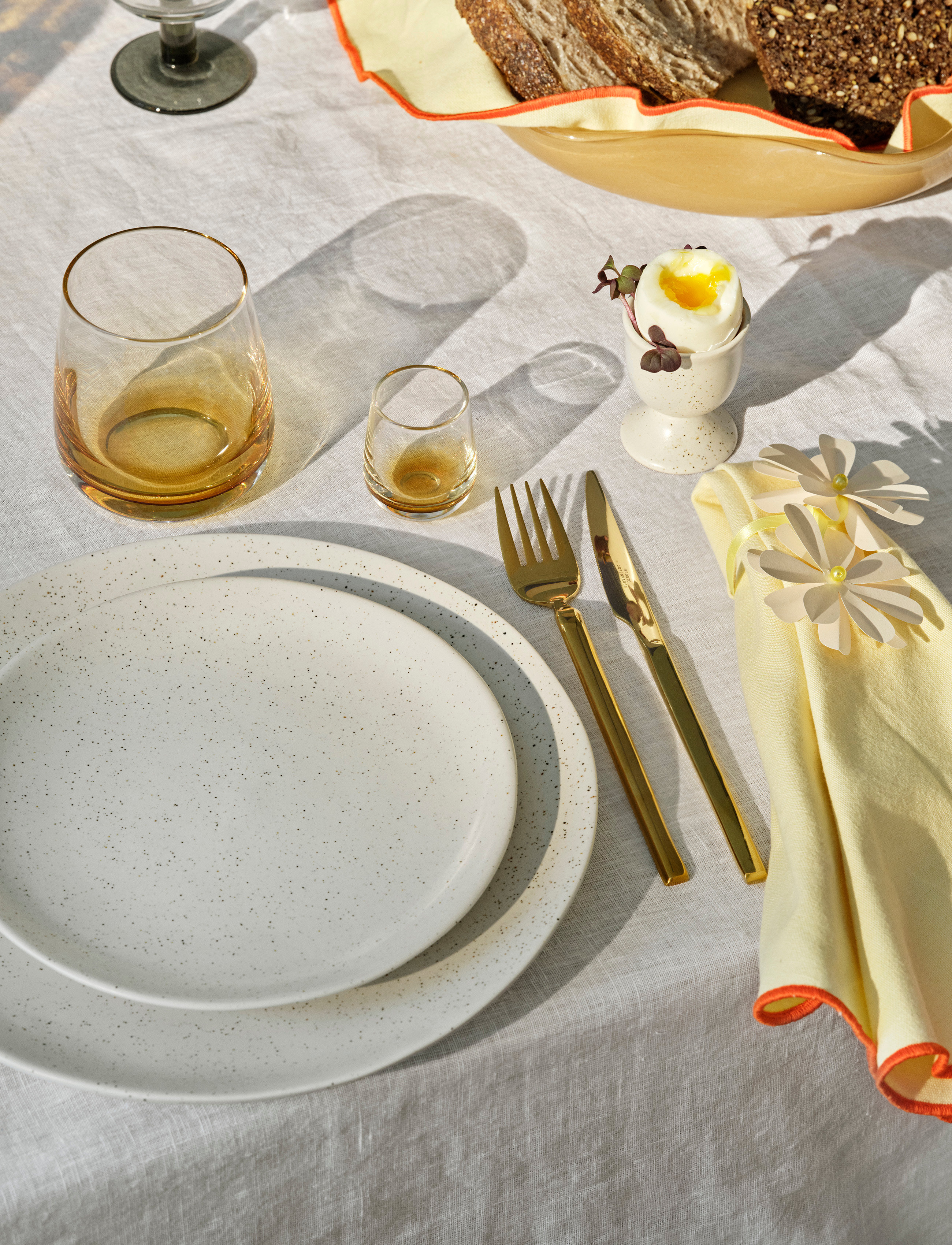 Broste Copenhagen Drikkeglas 'Amber' Glas, 35 CL, Glass, Nackt - Drinking Homeware