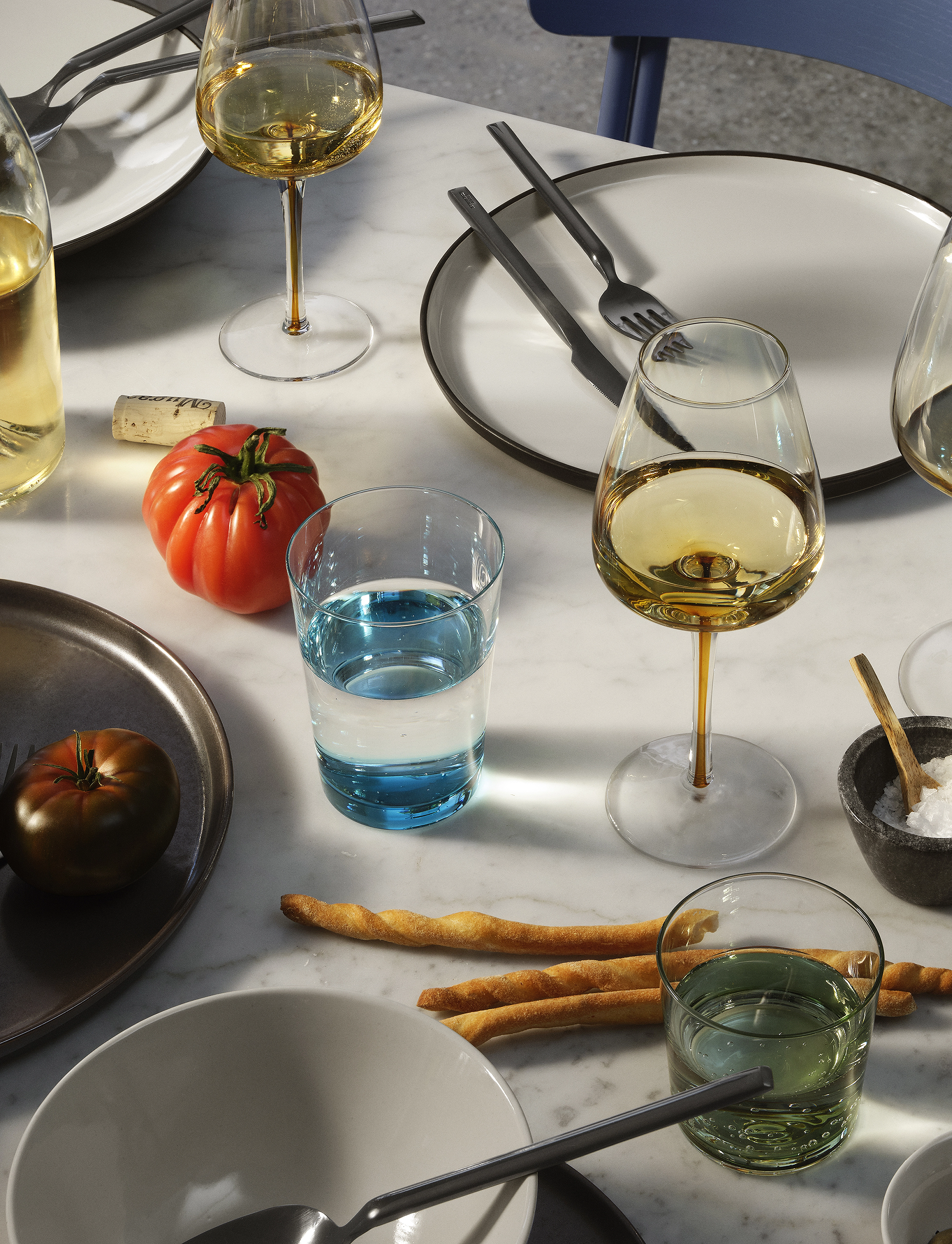 Broste Copenhagen Rødvinsglas 'Amber' Glas, 65 CL, Wine Glass, Nackt - Red Glasses, Homeware