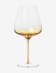 Broste Copenhagen - Red wine glass Amber - de laveste prisene - caramel - 1