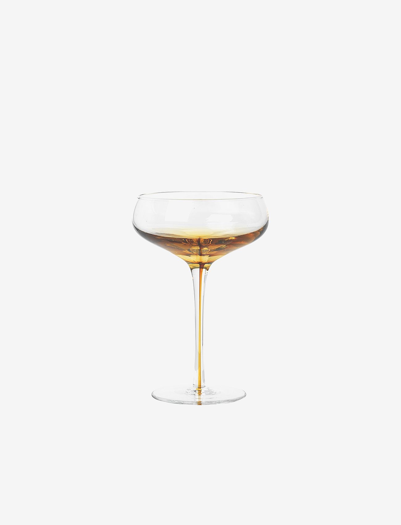 Broste Copenhagen - COCKTAIL GLAS 'AMBER' GLAS - forårsvarer på tilbud - caramel - 0