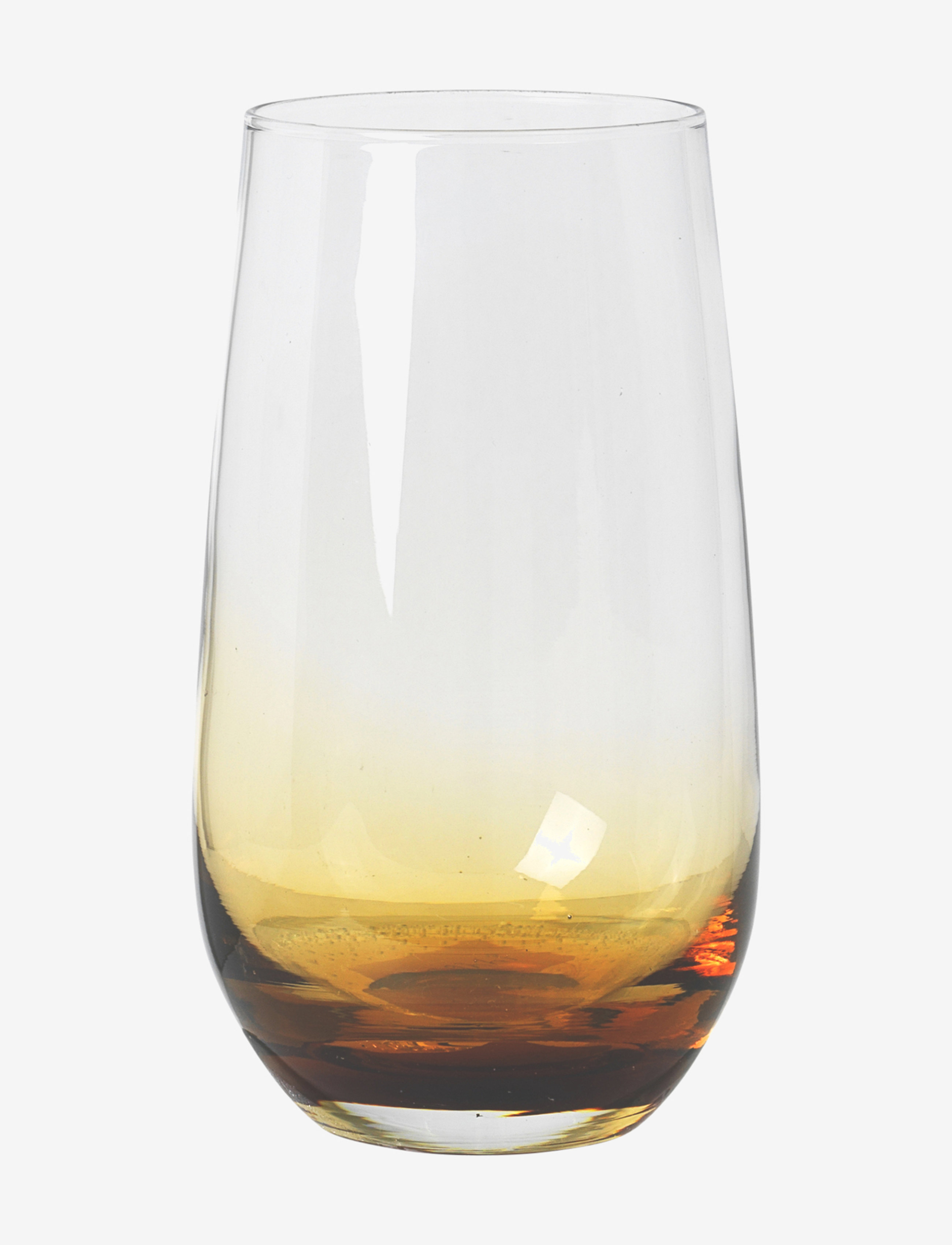 BROSTE COPENHAGEN Drikkeglas 'Amber' Glas CARAMEL - 55 CL - Unisex