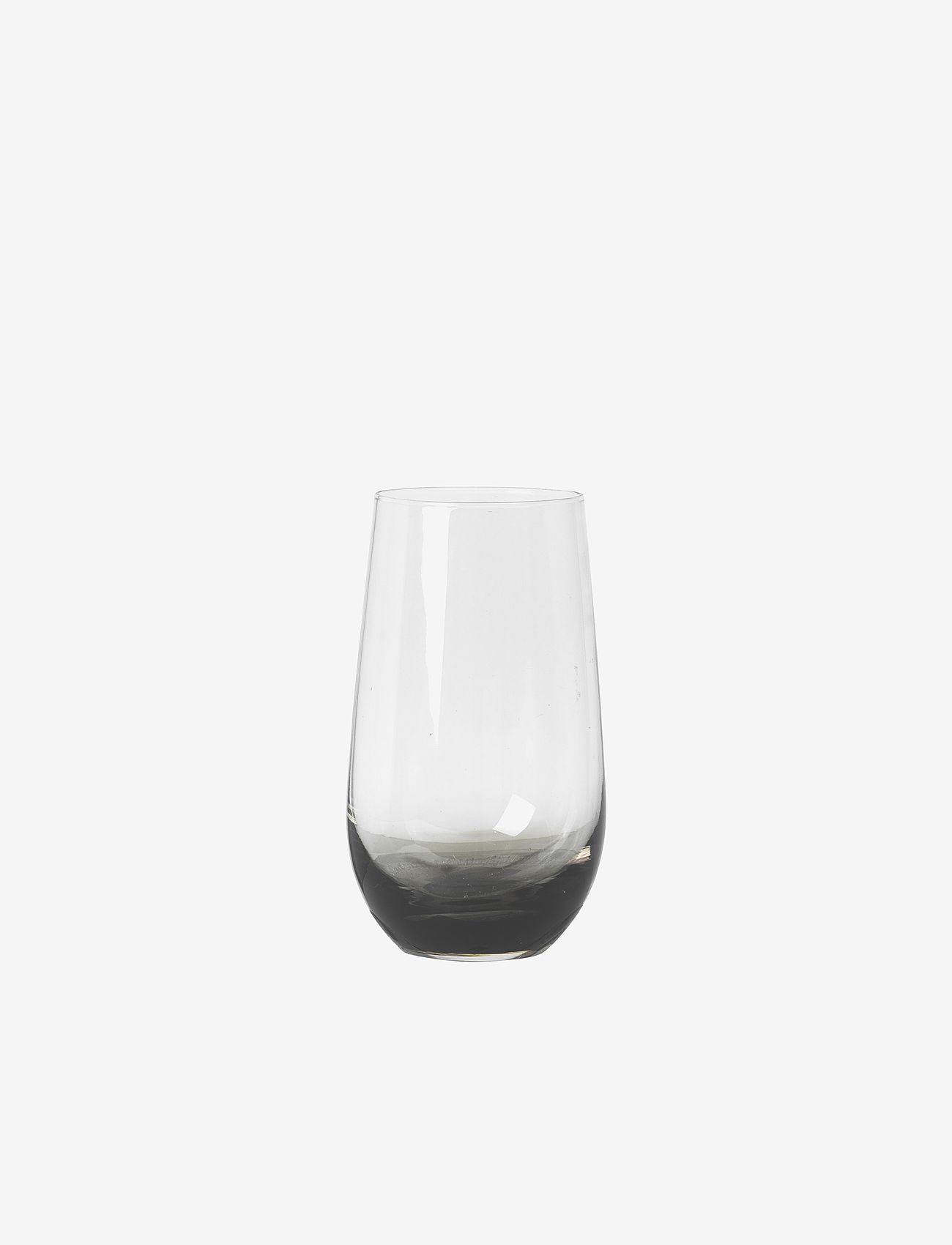 Broste Copenhagen - Dricksglas "rök" glas '' - clear/grey - 0