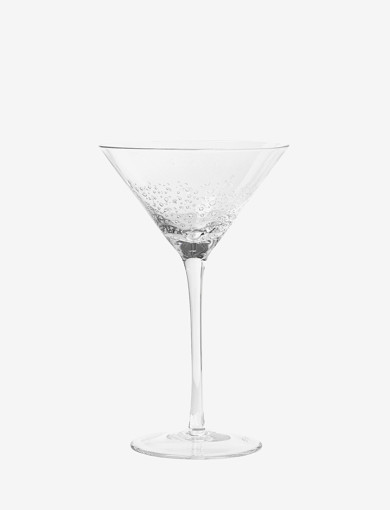 Broste Copenhagen - Bubble Martini glass - clear - 0