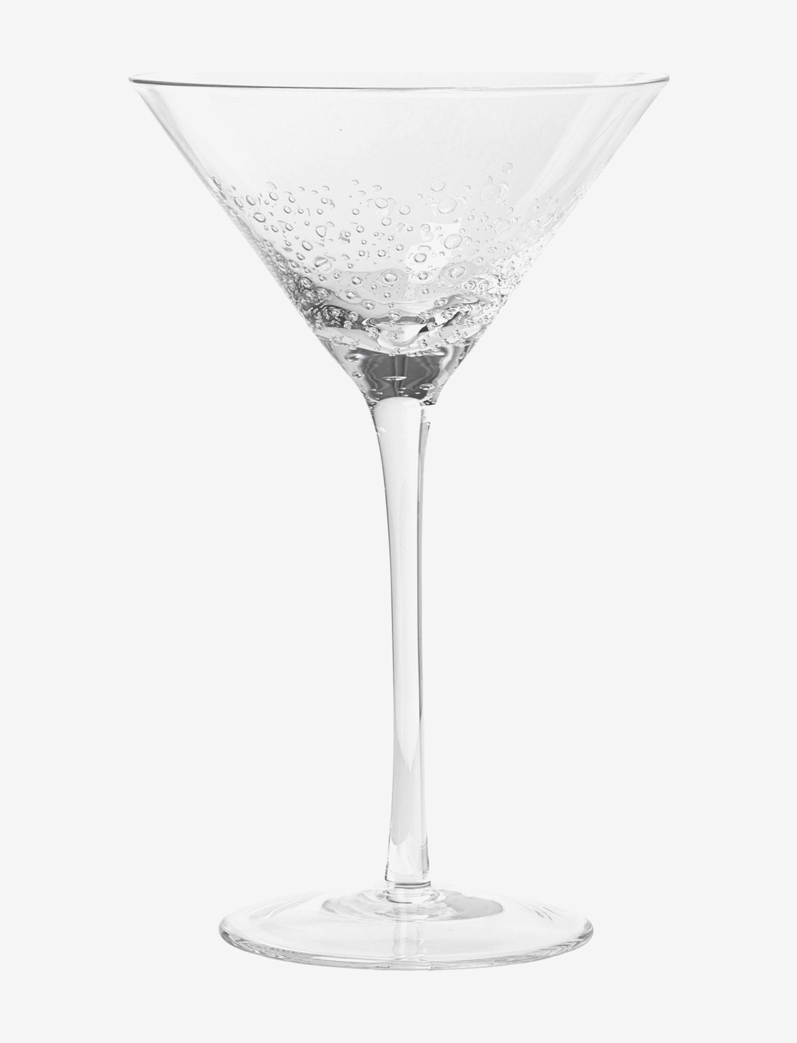 Bubble Martini glass - CLEAR