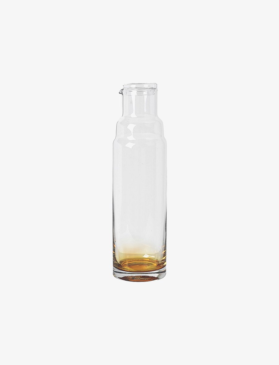Broste Copenhagen - Amber Carafe with lid - veekannud - caramel - 1