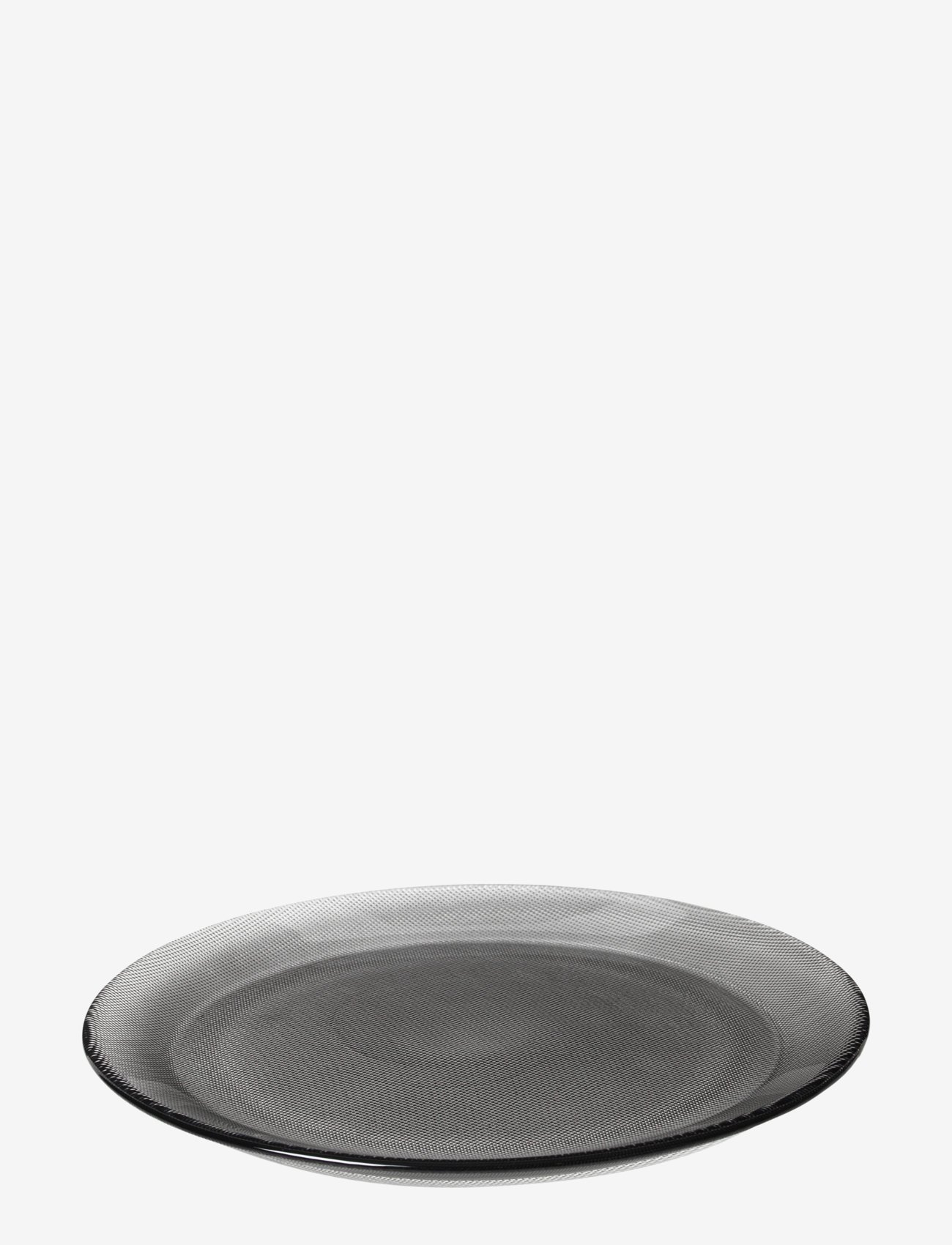 Broste Copenhagen - Plate Smoke - clear/grey - 0