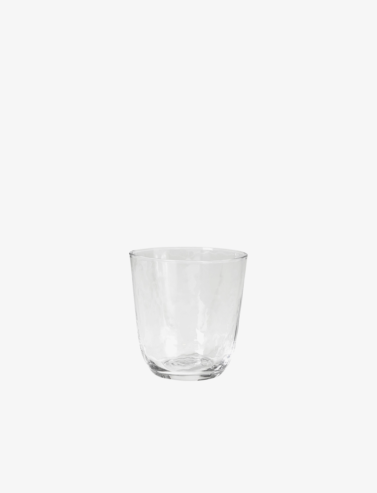BROSTE COPENHAGEN Drikkeglas 'Hammered' CLEAR - 33.5 CL - Unisex