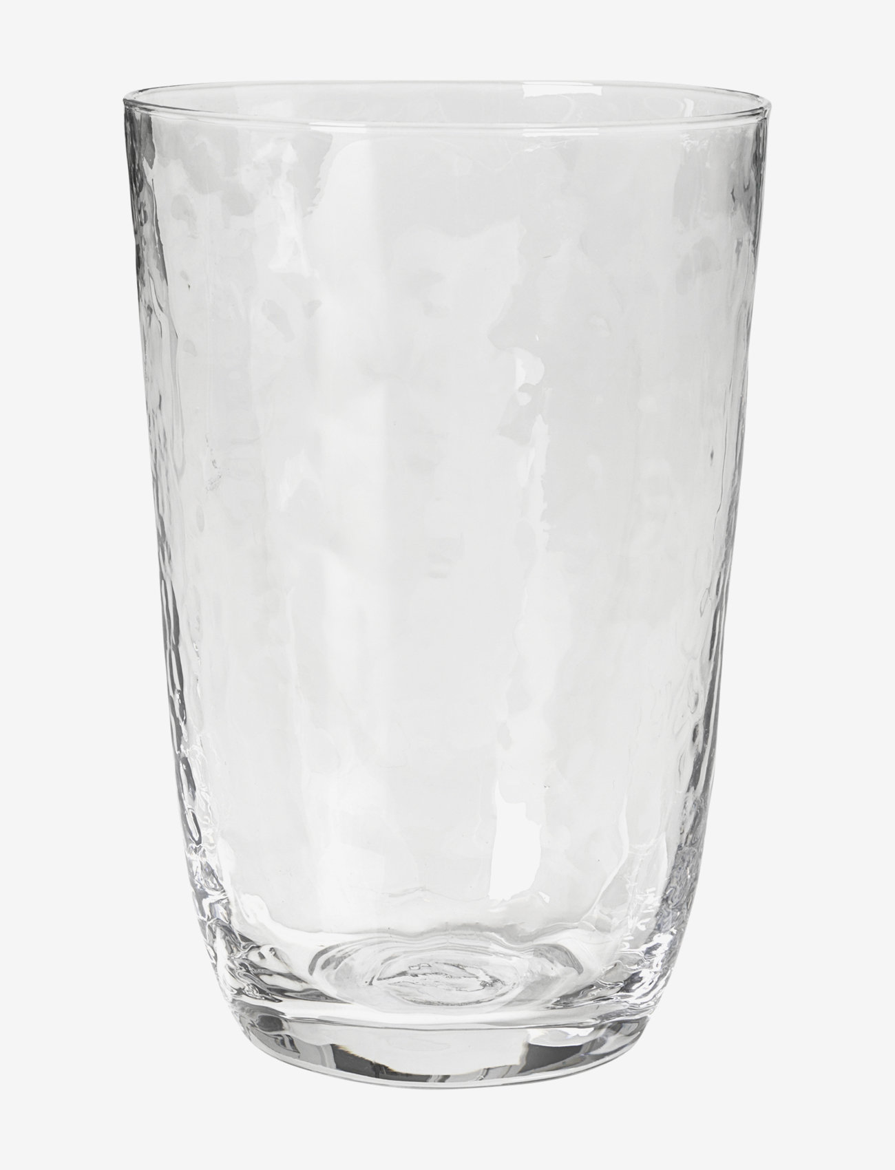 Broste Copenhagen - Drikkeglas 'hammered' - drikkeglas - clear - 0