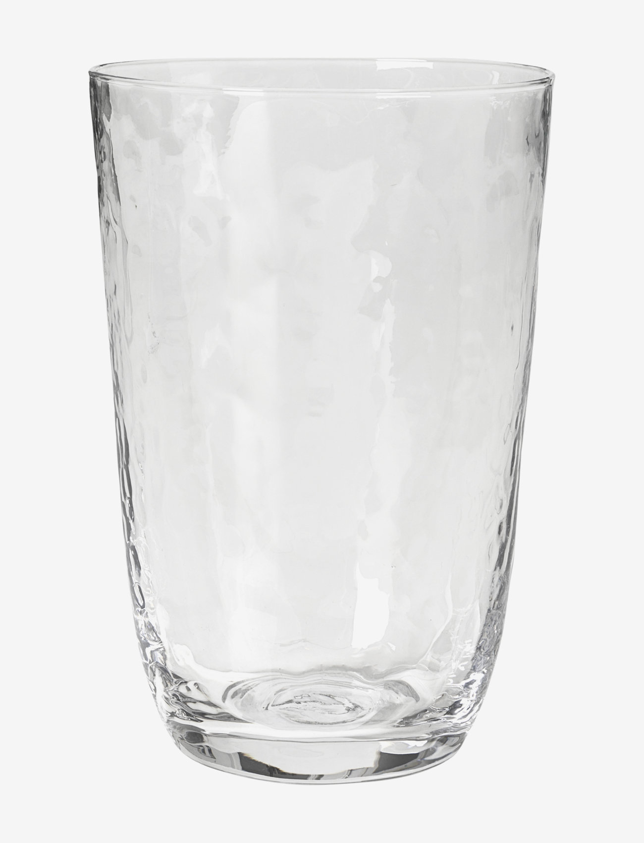 Broste Copenhagen - Drinking glass Hammered - mažiausios kainos - clear - 0