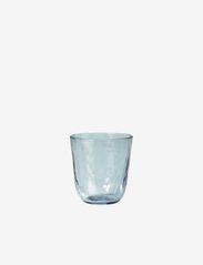Broste Copenhagen - Drinking glass Hammered - die niedrigsten preise - glass blue - 0