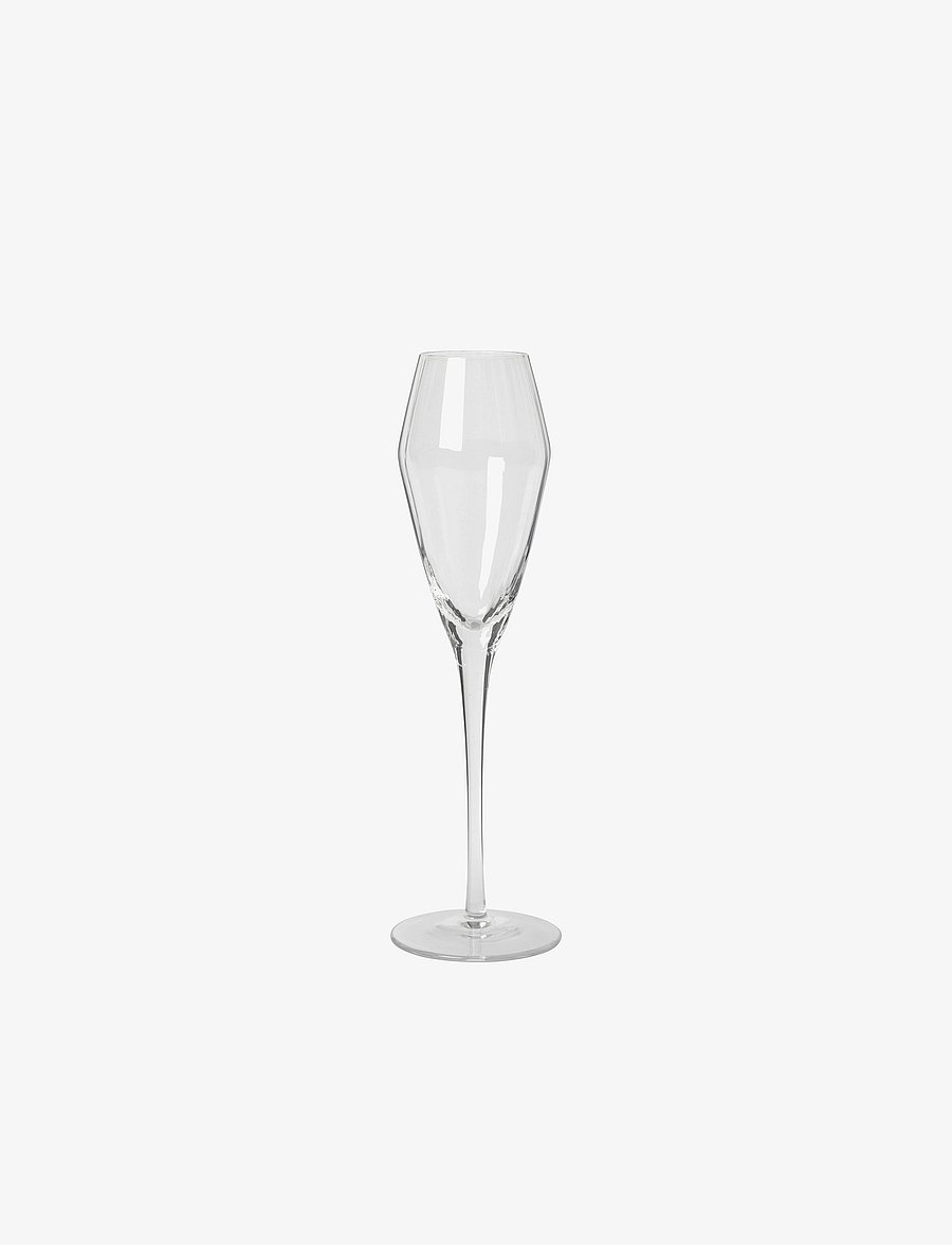 Broste Copenhagen - Champagne glass Sandvig - Šampanjaklaasid - clear - 1