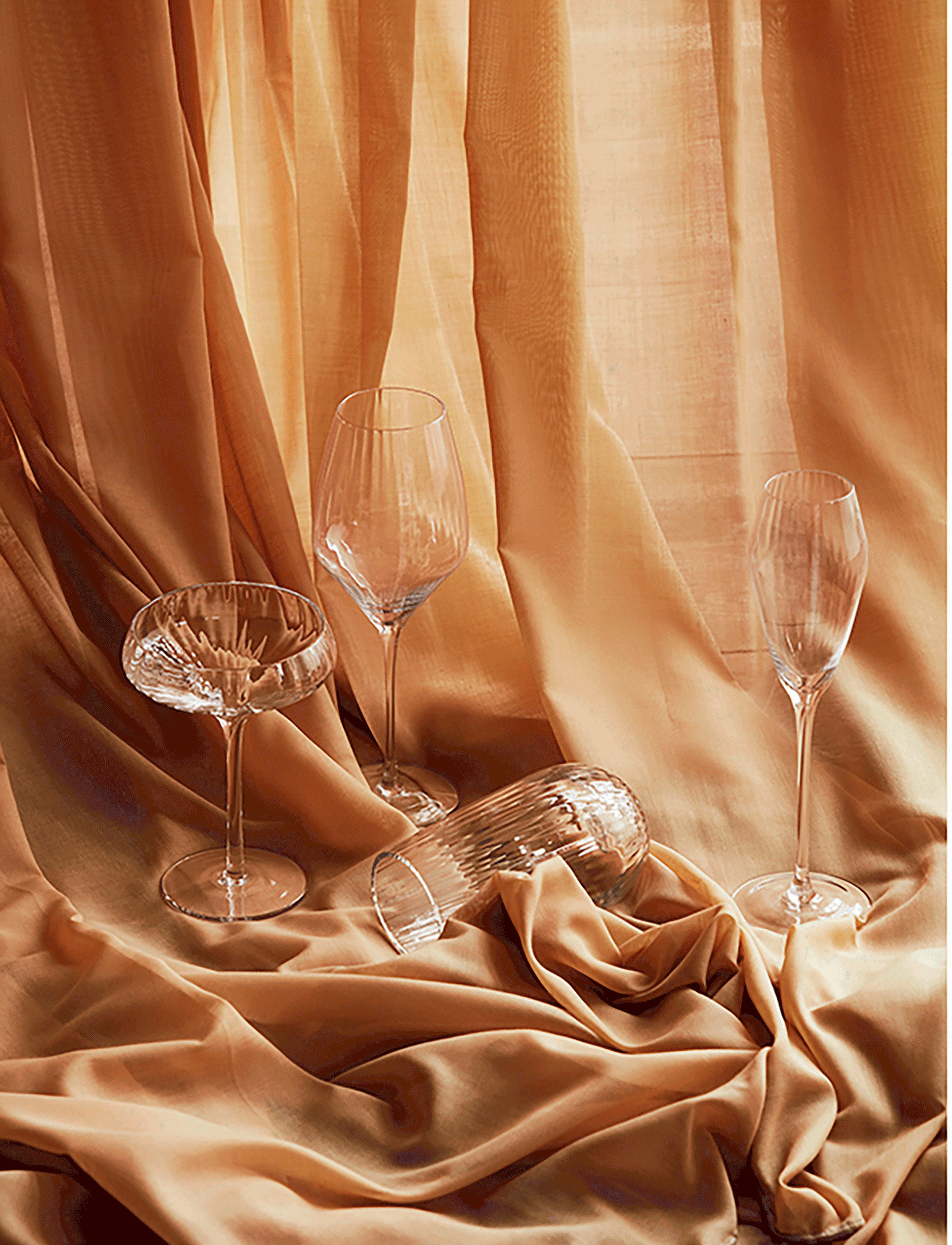 Broste Copenhagen Champagne Glas 'Sandvig', 20 CL, Glass, Nackt - Homeware