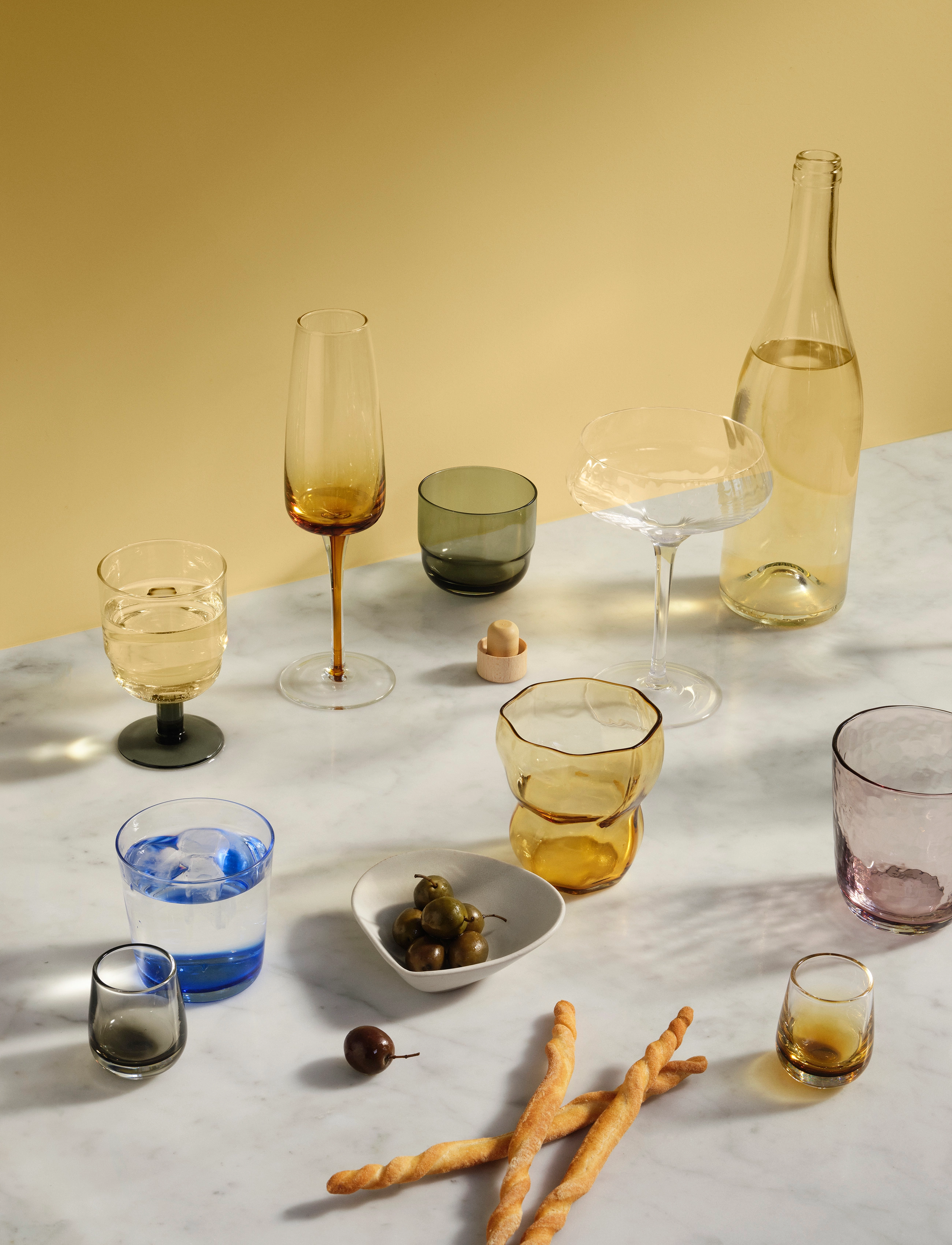Broste Copenhagen Cocktail Glas 'Sandvig', 20 CL, Glass, Nackt - Homeware
