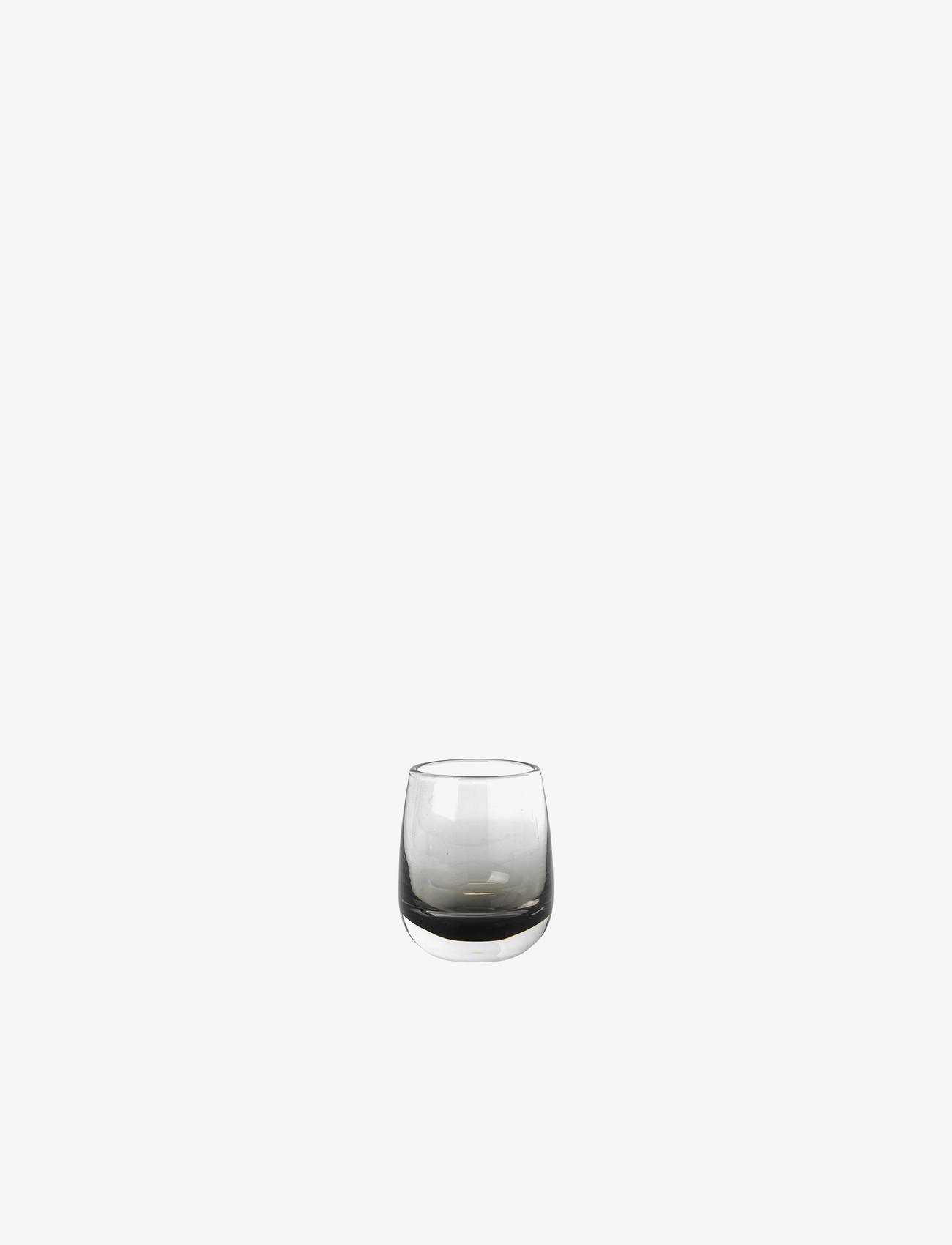 BROSTE COPENHAGEN Shots/Snapseglas 'Smoke' Glas Grau - 4 CL - Unisex