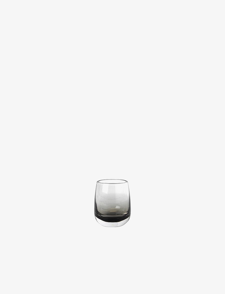 Broste Copenhagen - Shot glass Smoke - shotiklaasid - clear/grey - 1