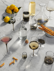 Broste Copenhagen - Cognac glass Smoke - mažiausios kainos - clear/grey - 1