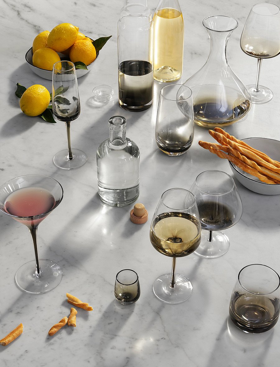 Broste Copenhagen - Cognac glass - viski- ja konjakiklaasid - smoke - 0