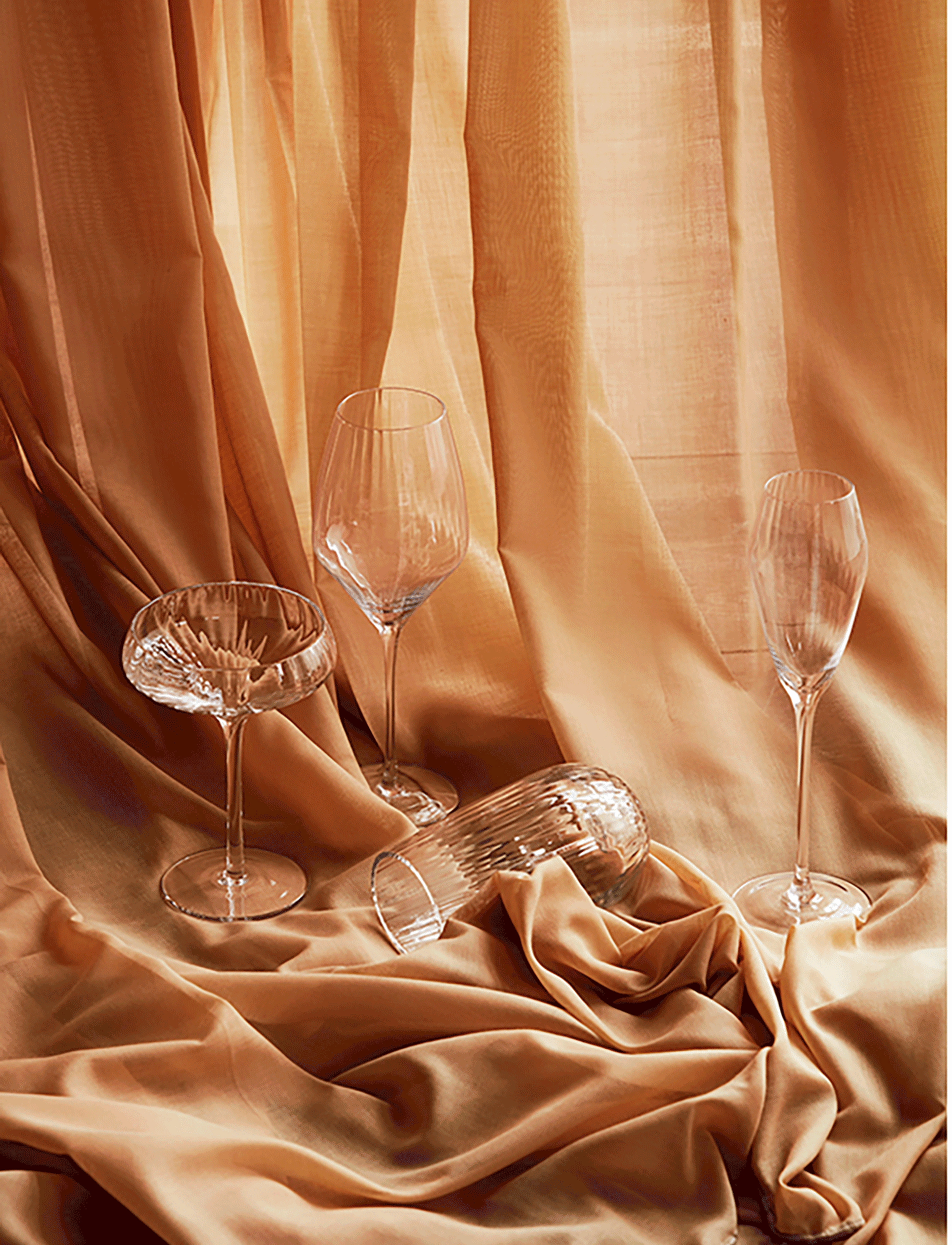 Broste Copenhagen Drikkeglas 'Sandvig' Glas, 56.5 CL, Tableware, Nackt - Glass, Homeware