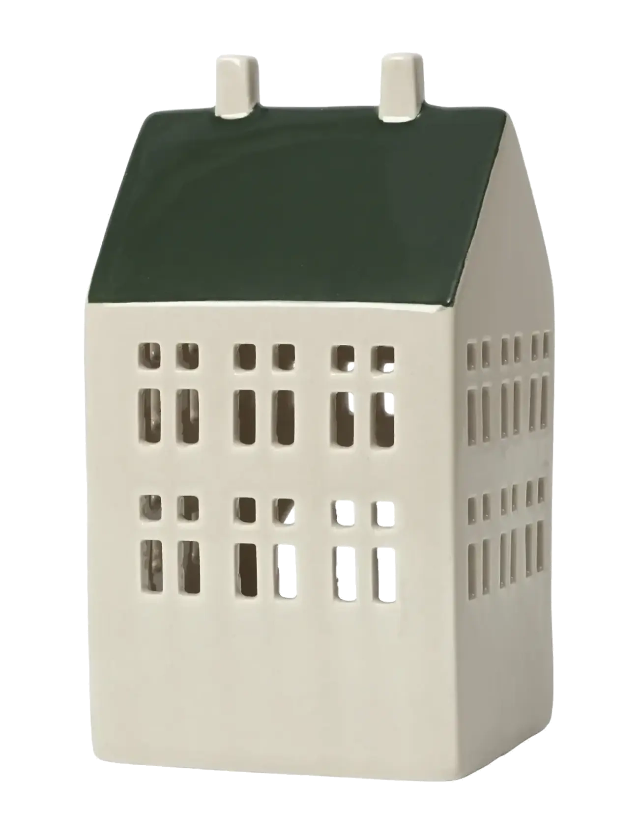 Broste Copenhagen Bo Candle House - Broste Copenhagen - GRAPE LEAF GREEN/LIGHT BEIGE / khaki/green