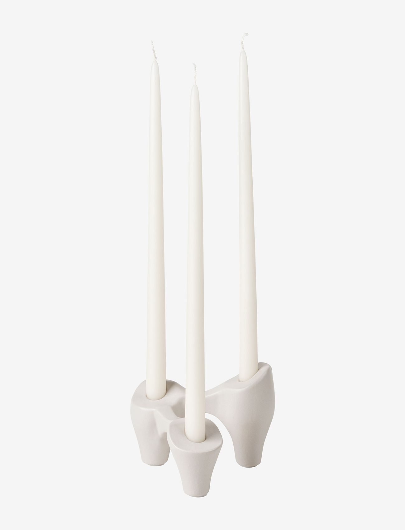 Broste Copenhagen - Laia Candelabra - grey sand - 1