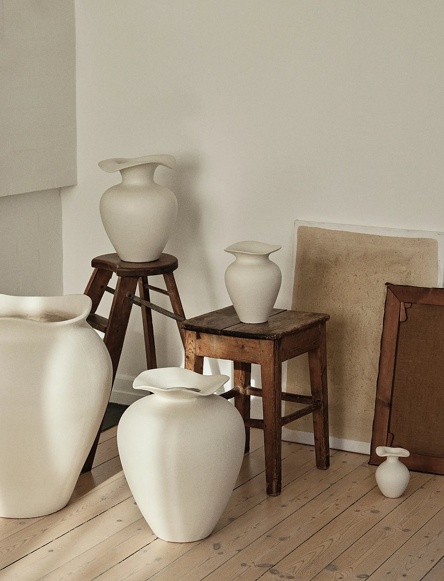 Broste Copenhagen - Florentina Vase XS - osta hinna alusel - off white - 0