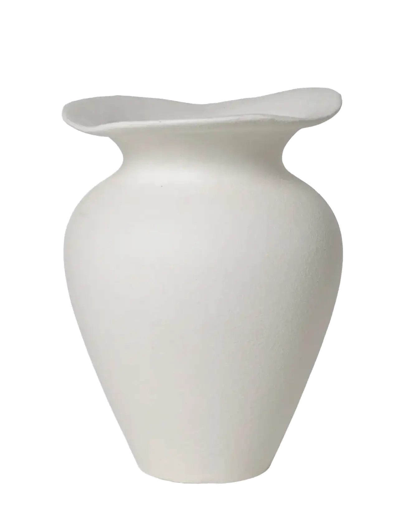 Broste Copenhagen - Florentina Vase S - shop by price - off white - 1