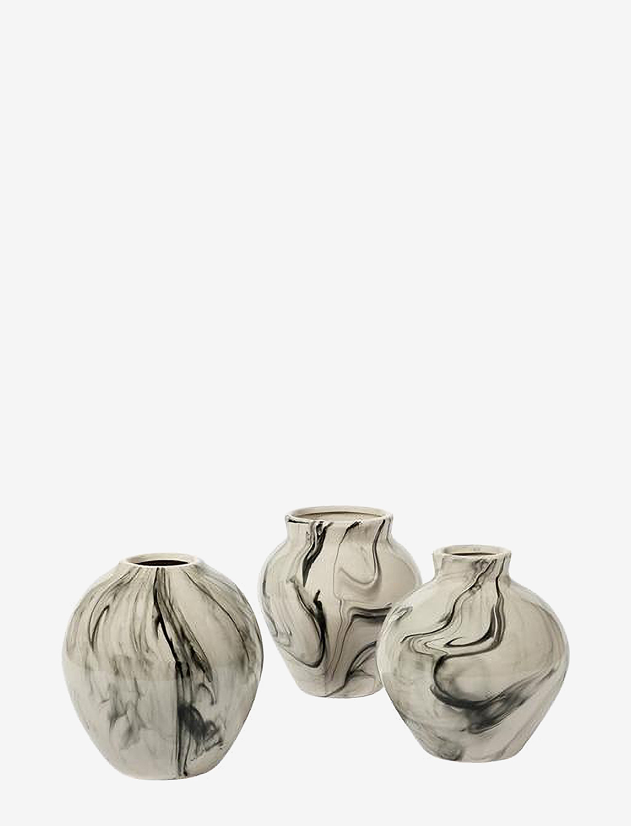 Broste Copenhagen - Ingrid Vase S - die niedrigsten preise - beige/black - 0