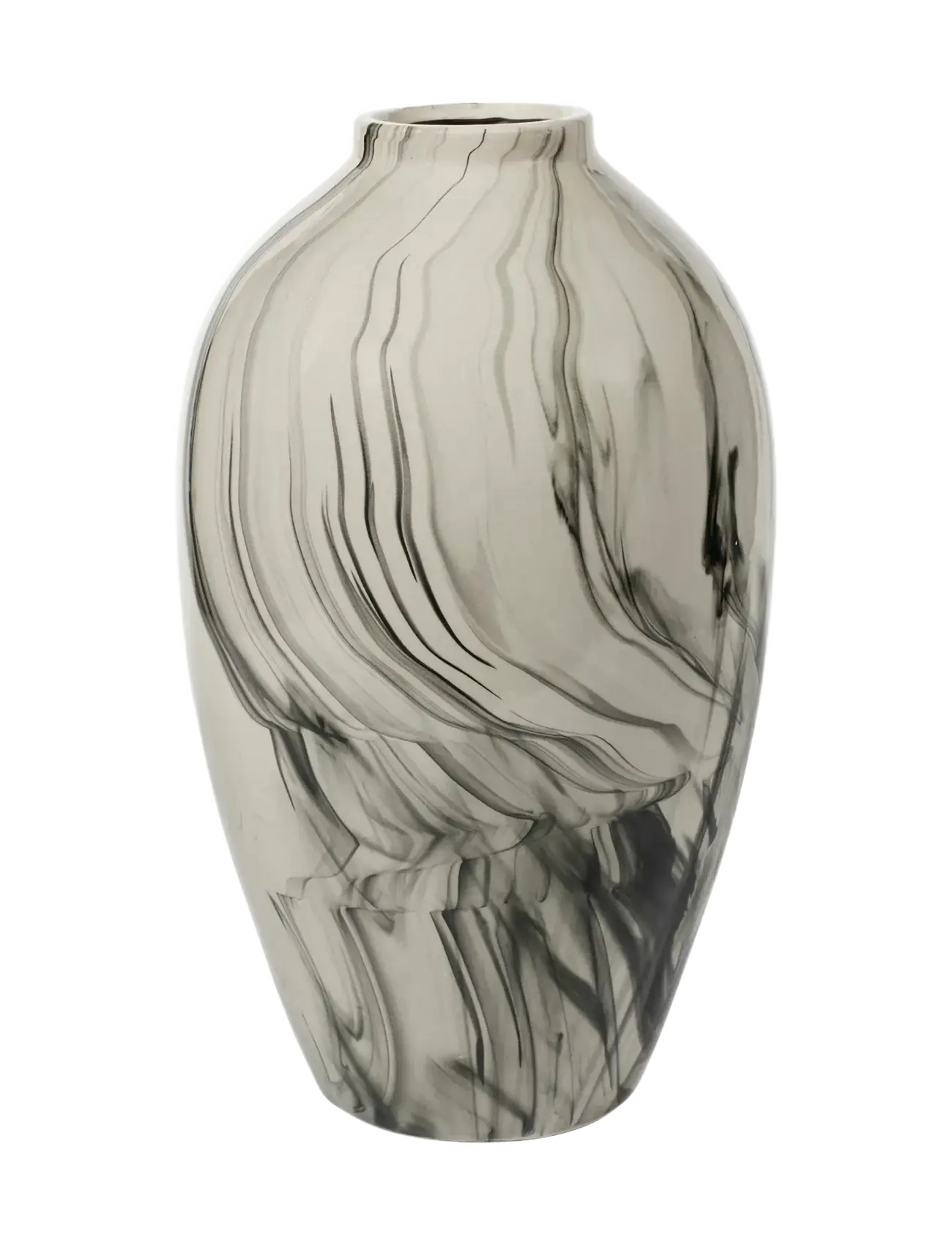 Broste Copenhagen Ingrid Vase S - Vaser - BEIGE/BLACK / beige