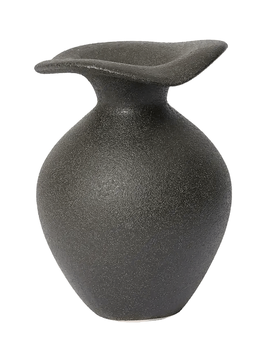 Broste Copenhagen - Florentina Vase XS - sõbrapäeva kingitused - black - 1