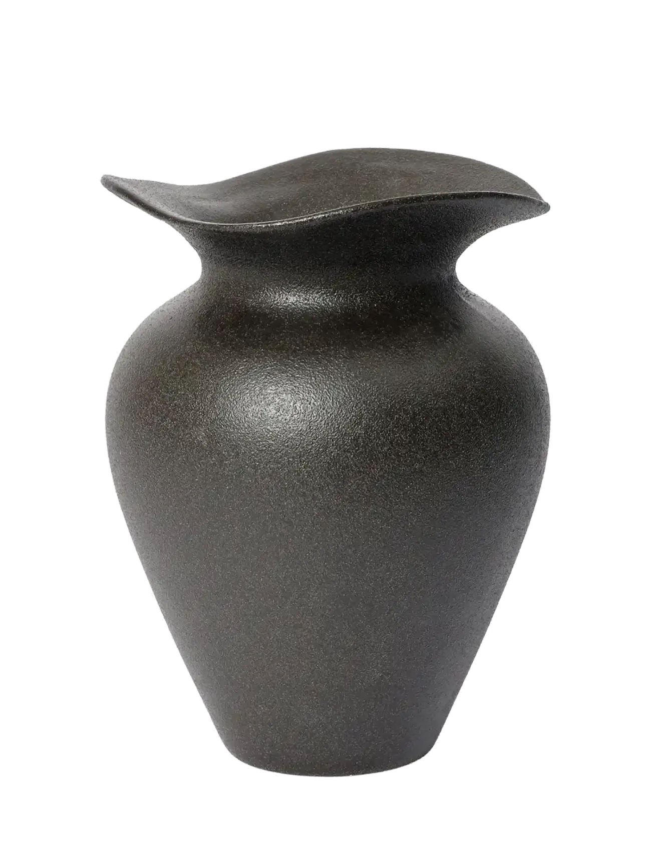 BROSTE COPENHAGEN Florentina Vase S Schwarz - H 22.5CM - Unisex