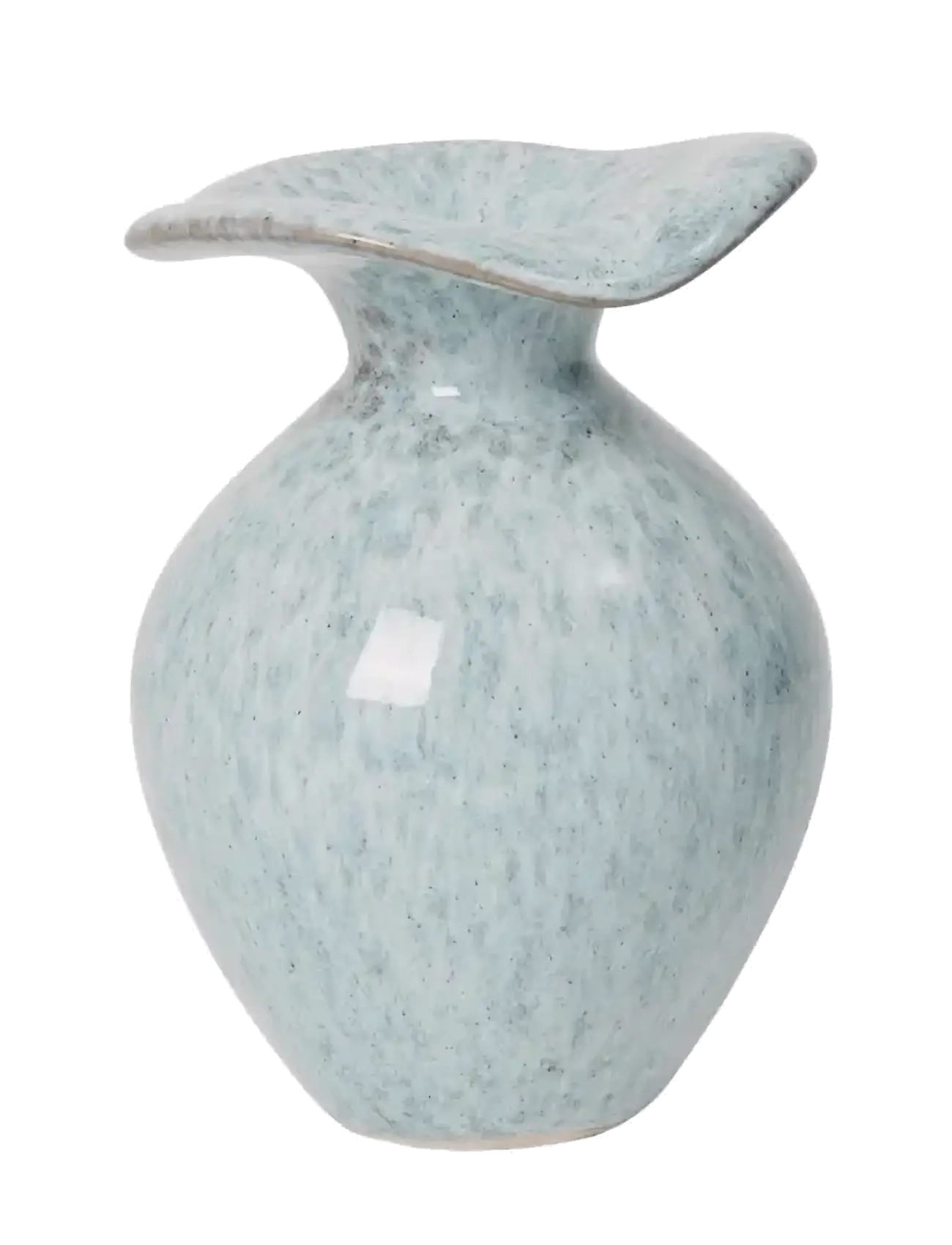 Broste Copenhagen Florentina Vase Xs, Vase, Blå, Str: H 14CM
