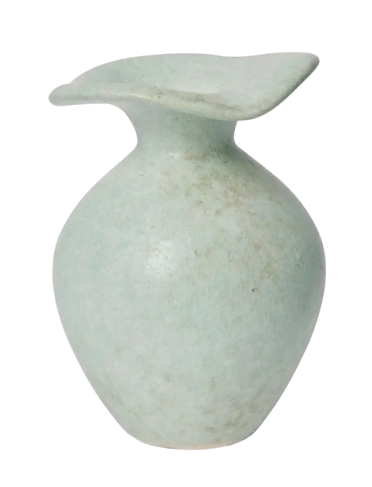 Broste Copenhagen Florentina Vase XS - Vasen - GREEN / green