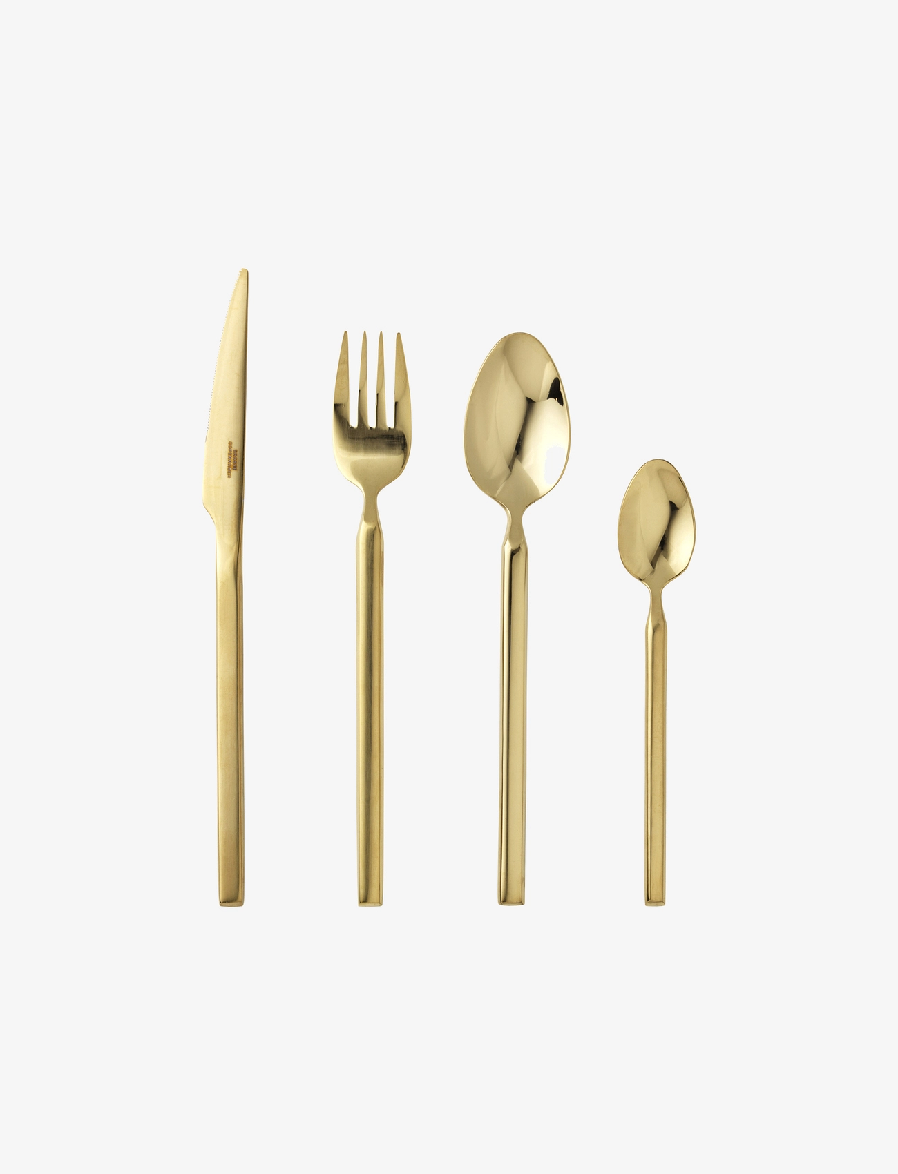 BROSTE COPENHAGEN Bestik 'Tvis' Gold - One Size - Unisex