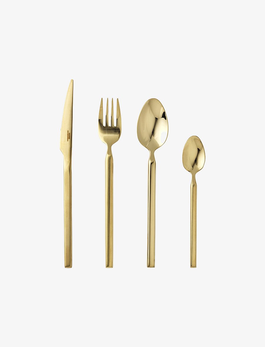 Broste Copenhagen - Cutlery Tvis set - bestecksets - titanium rose gold - 1
