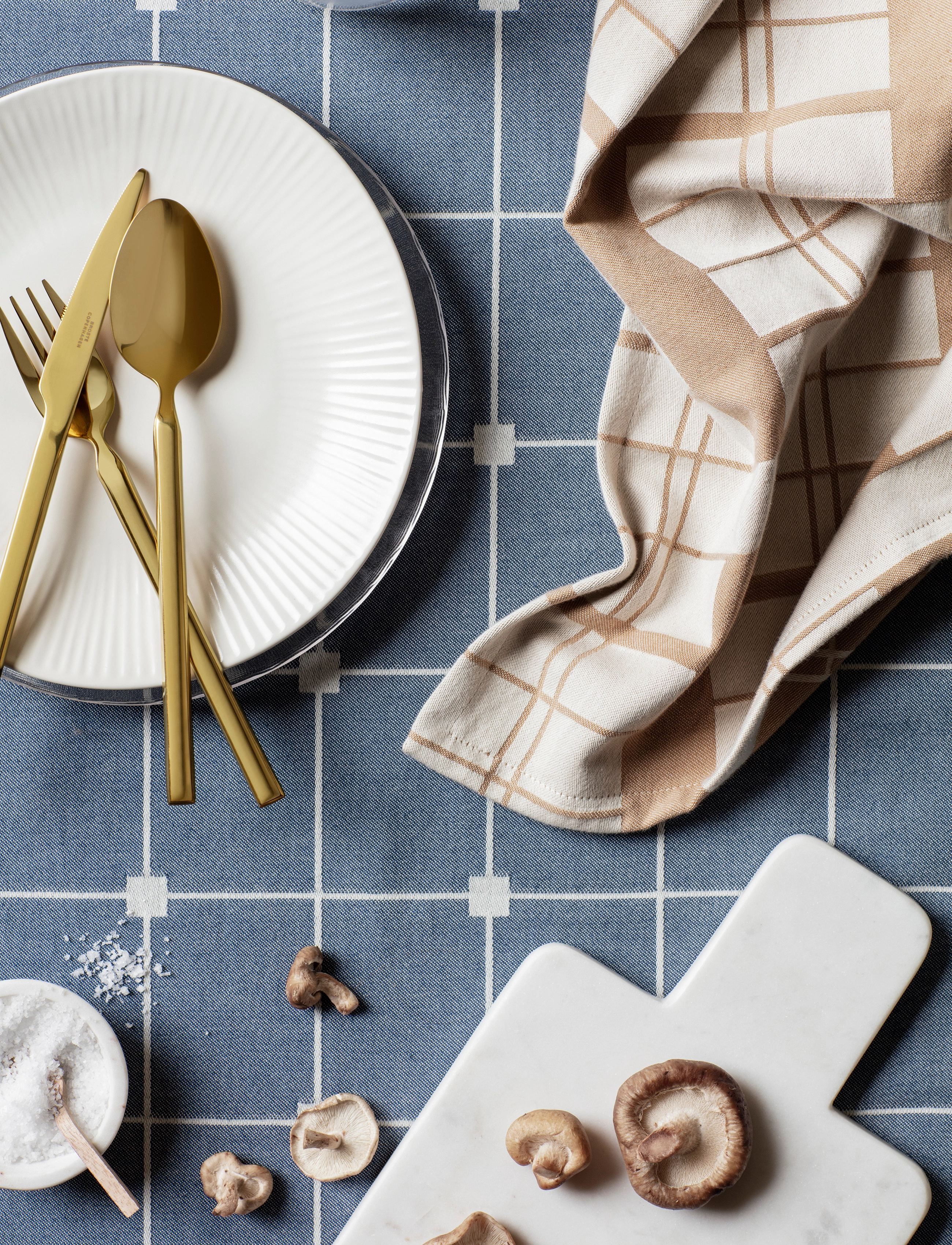 Broste Copenhagen Bestik 'Tvis', One Size, Gold, Bestik > Bestiksæt, Unisex