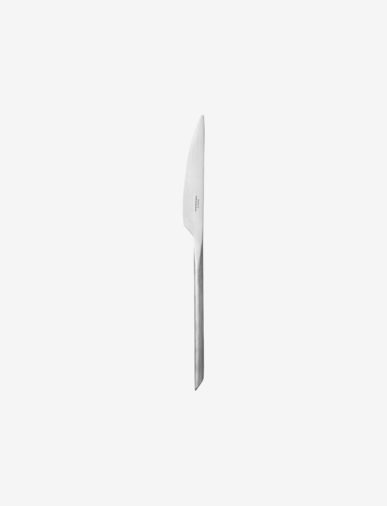Broste Copenhagen - SLETTEN Dinner knife - najniższe ceny - full satin forged - 0