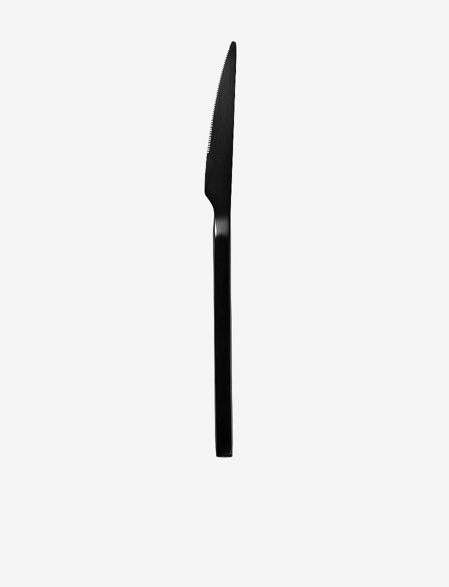 Broste Copenhagen - TVIS Dinner knife - peiliai - black - 0
