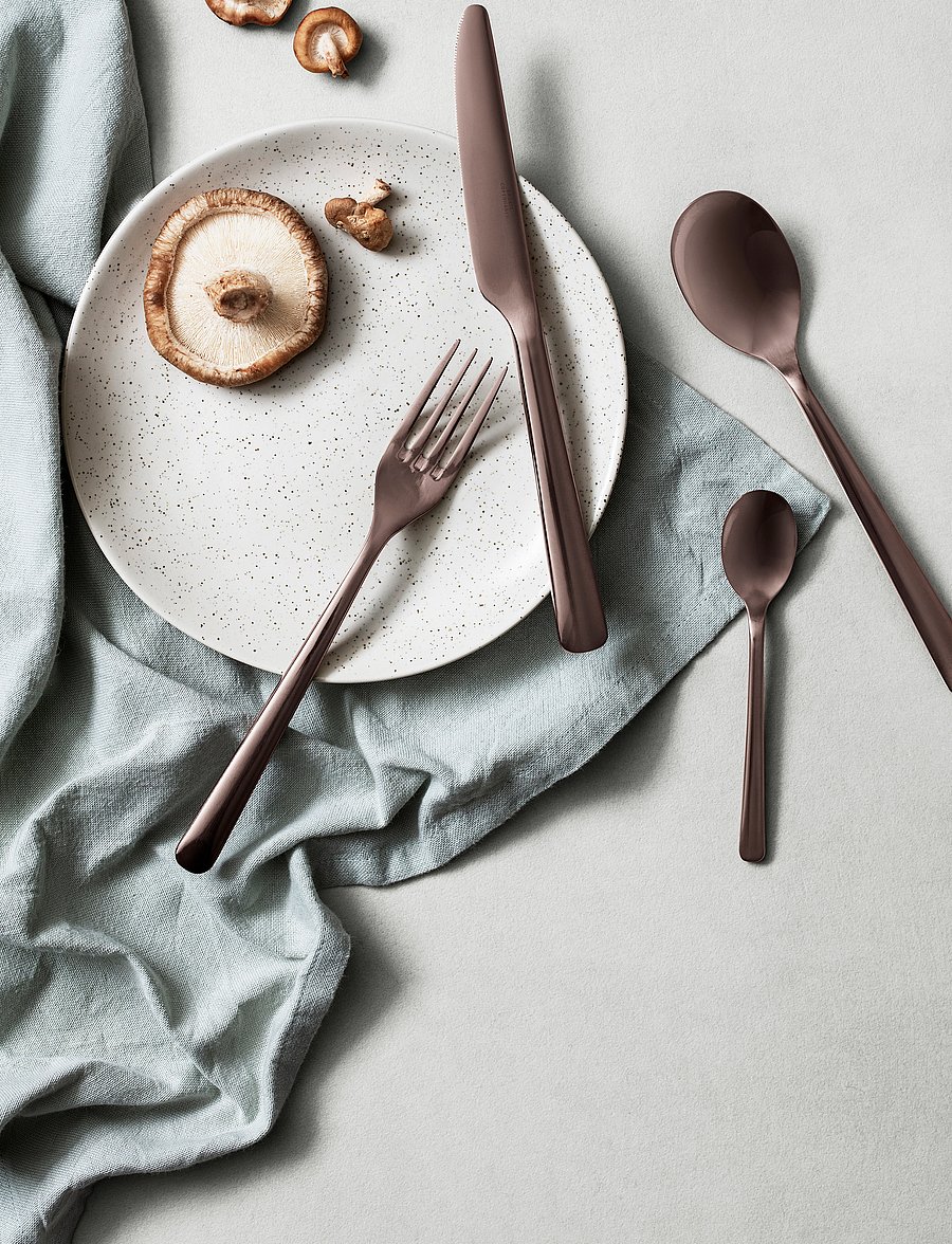 Broste Copenhagen - HUNE Cutlery set - osta hinna alusel - espresso - 0
