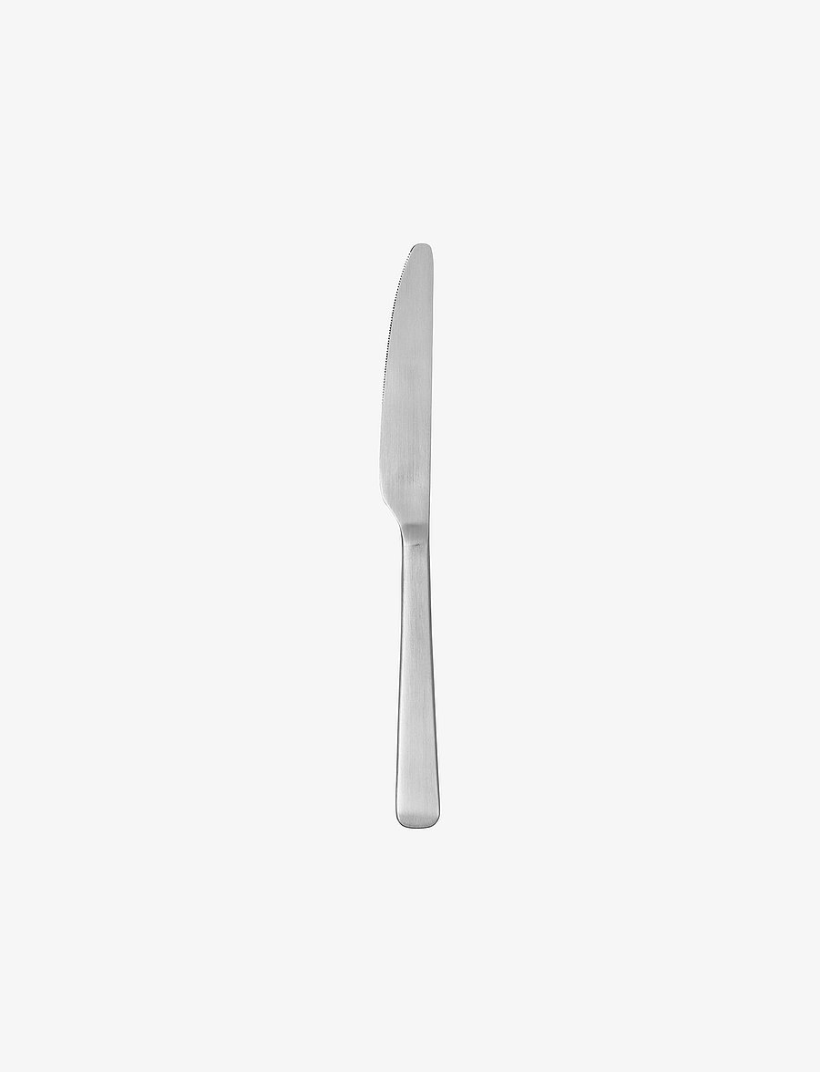 Broste Copenhagen - HUNE Dinner knife - messer - brushed satin - 1