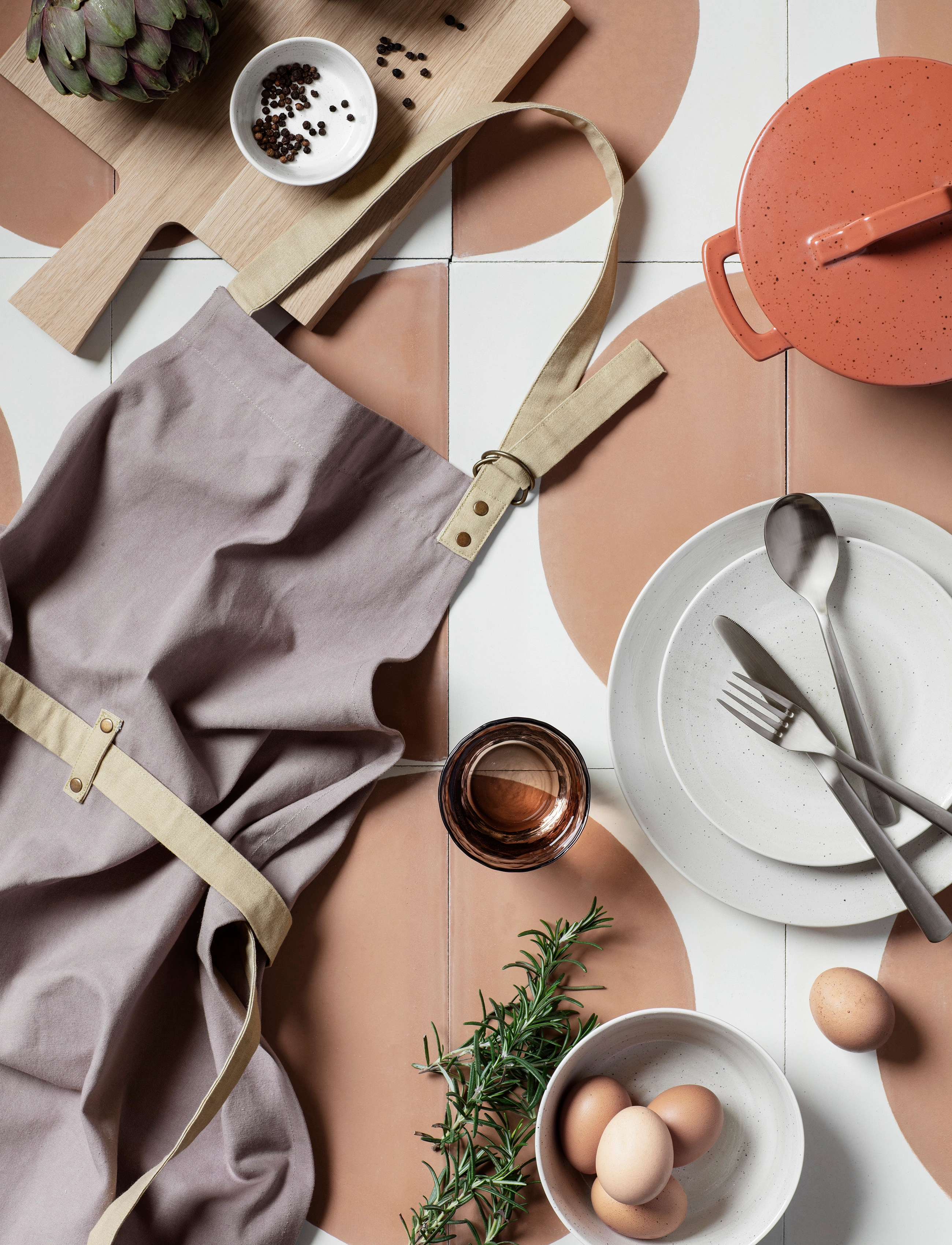 Broste Copenhagen Middagsske 'Hune', One Size, Spoons, Silber - Table Homeware