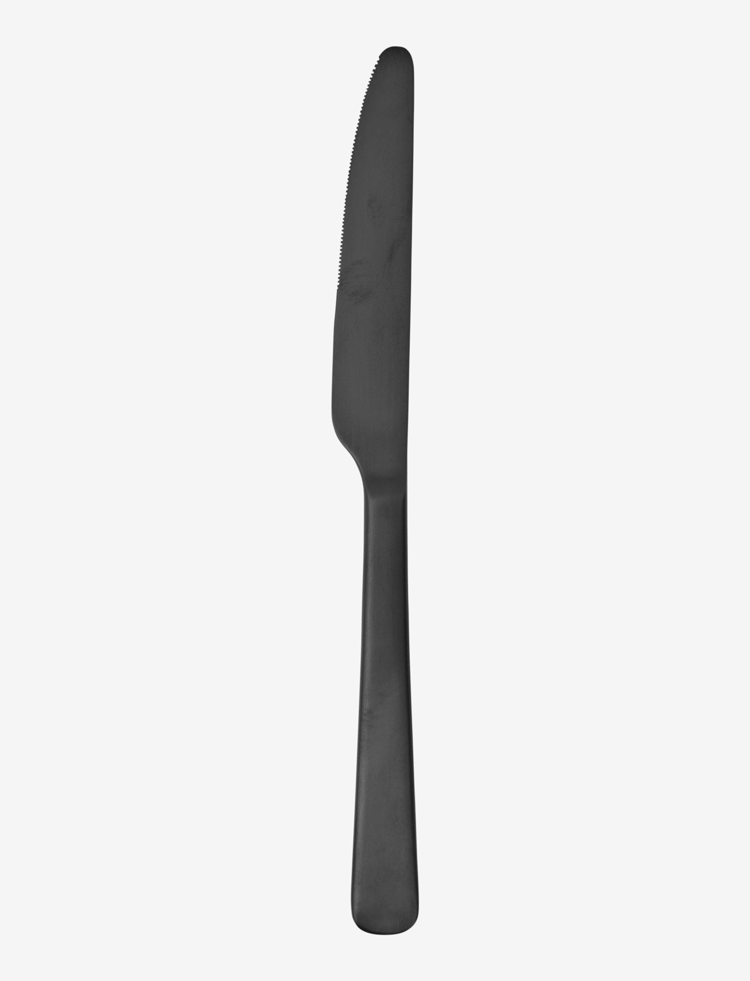 Broste Copenhagen HUNE Dinner knife - Broste Copenhagen - MAT BLACK / black