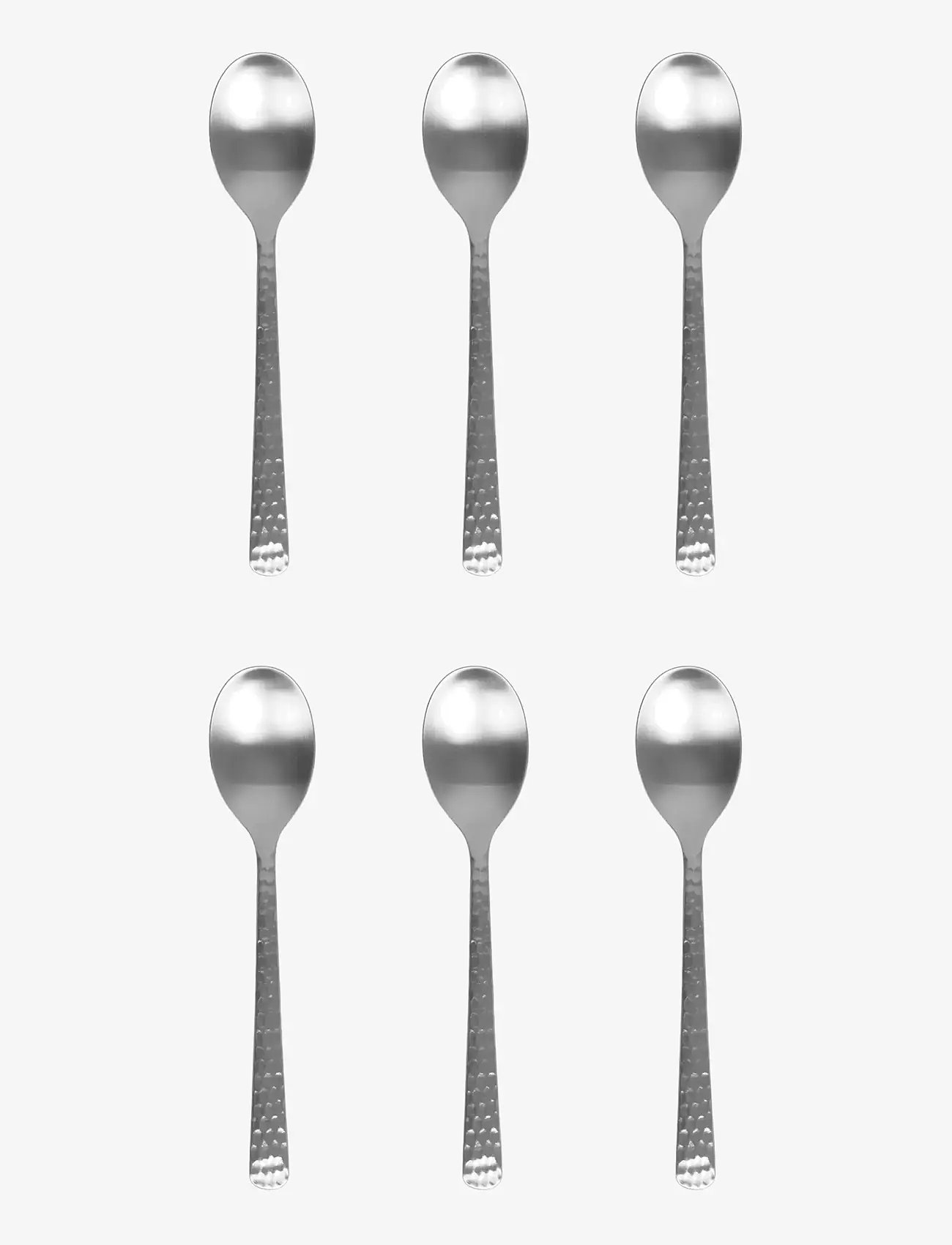 Broste Copenhagen - Middagsske 'hune' - spiseskeer - brushed satin hammered - 0