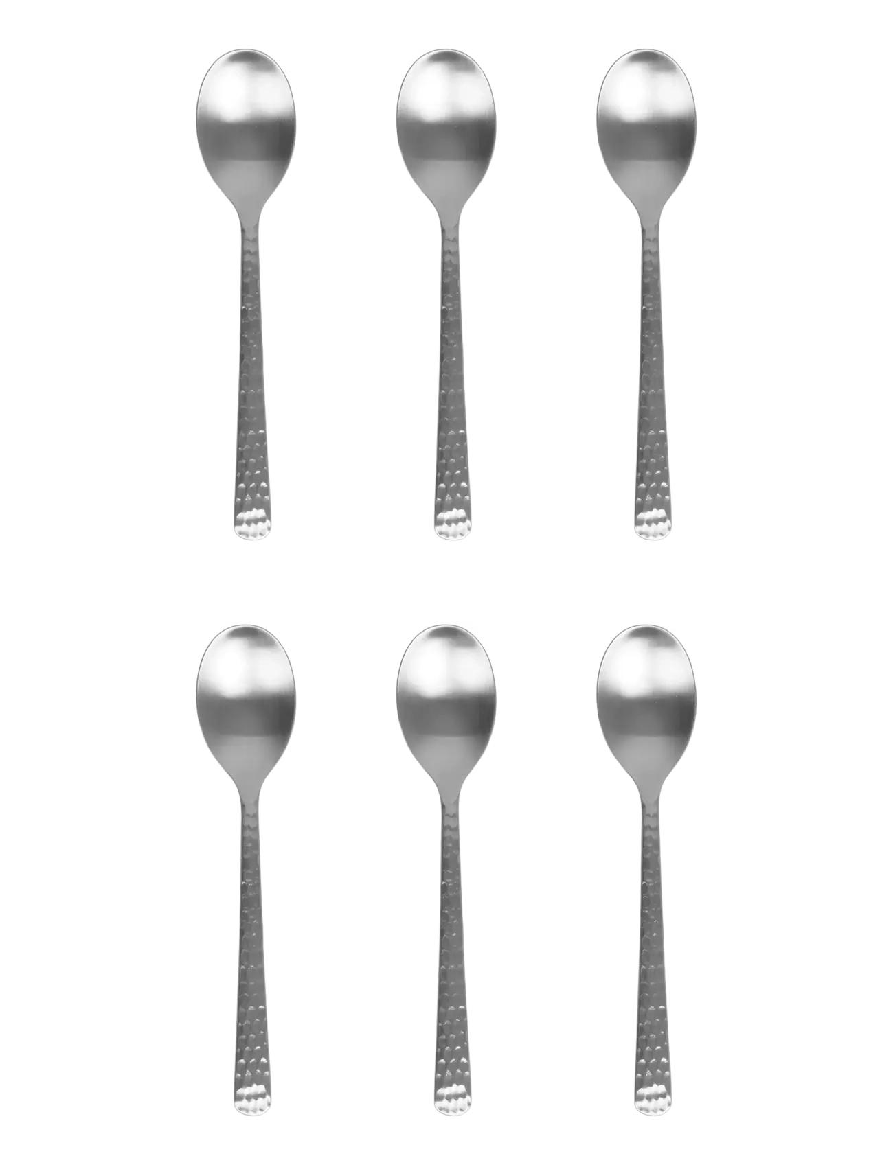 HUNE Dinner spoon - BRUSHED SATIN HAMMERED