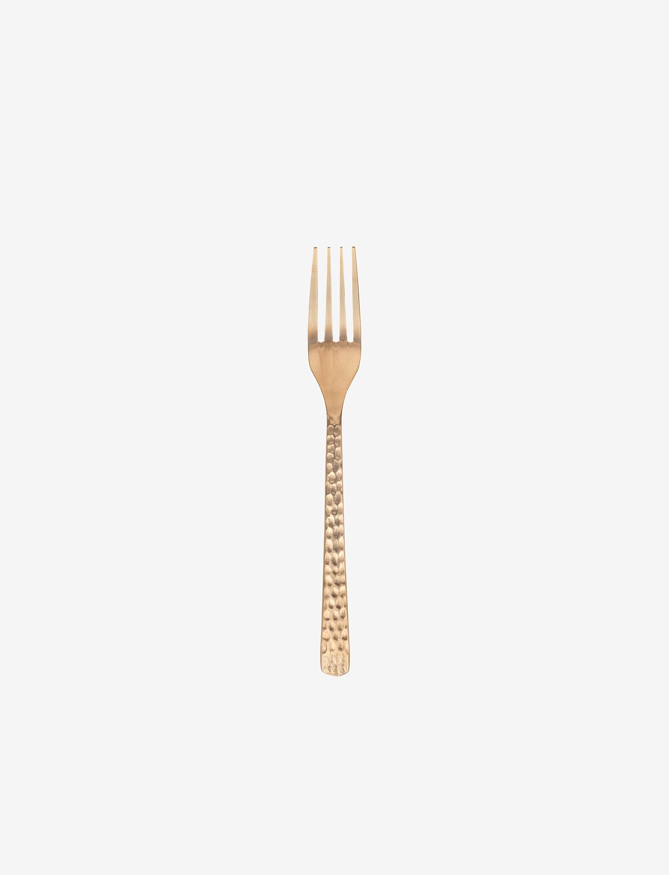Broste Copenhagen - HUNE Dinner fork - lowest prices - copper hammered - 0