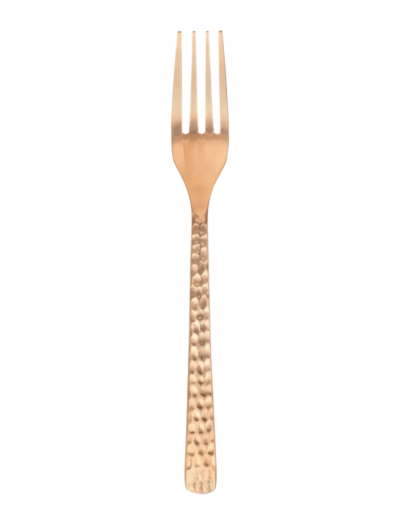Broste Copenhagen HUNE Dinner fork - View all - COPPER HAMMERED / gold