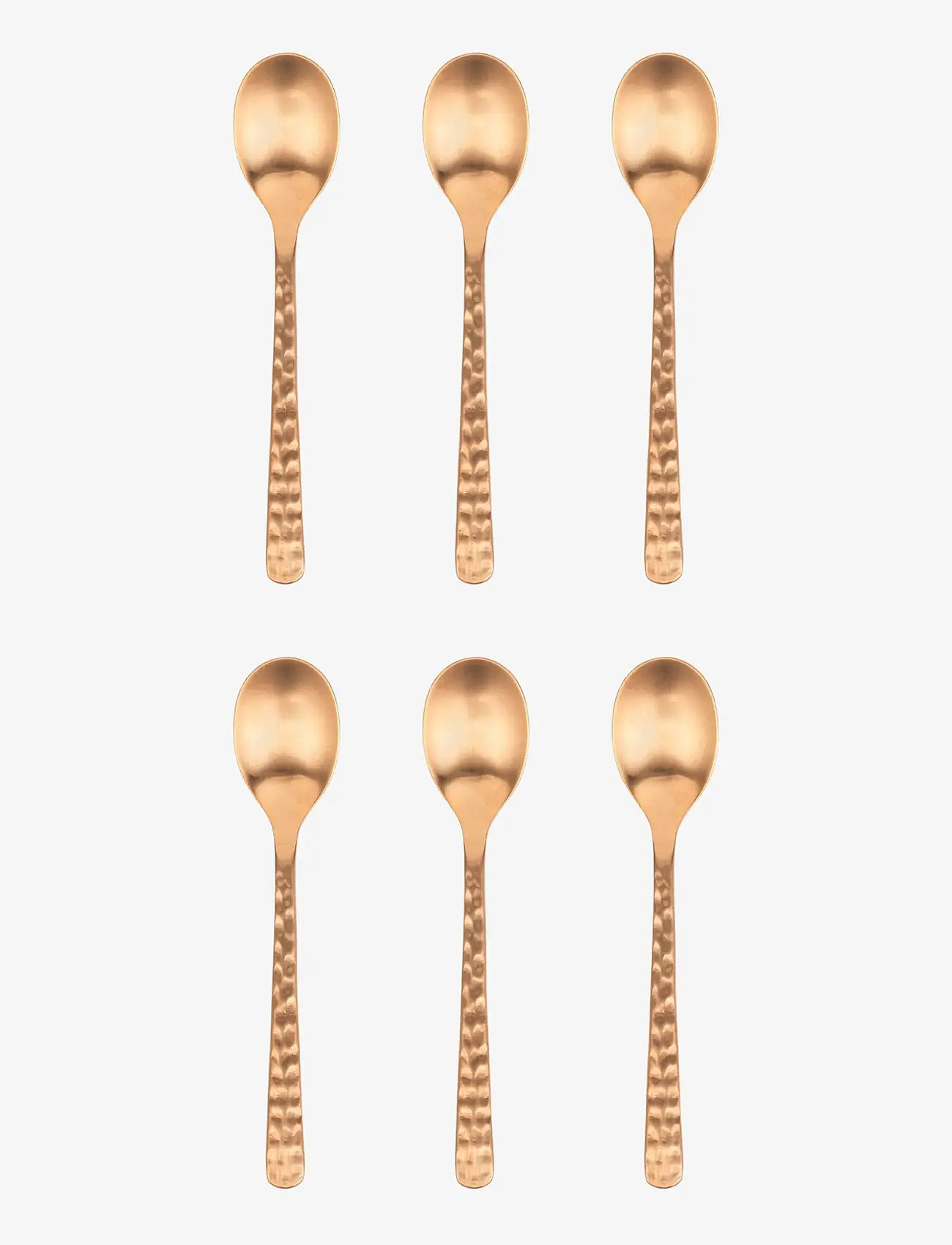 Broste Copenhagen - HUNE Teaspoon - kaffee- & teelöffel - copper hammered - 1