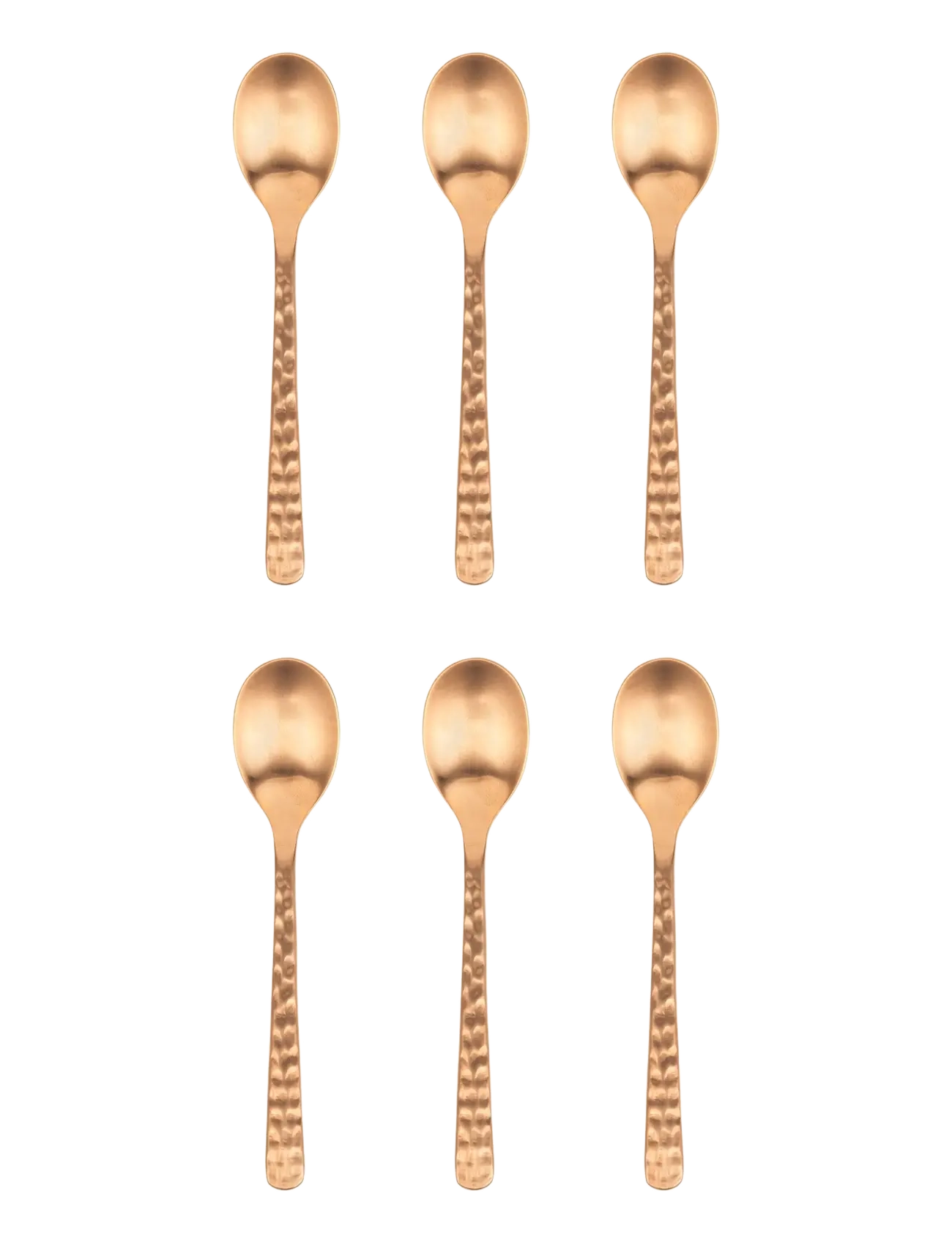 Broste Copenhagen Tesked 'hune' '' - Teskedar & Kaffeskedar - COPPER HAMMERED / brown