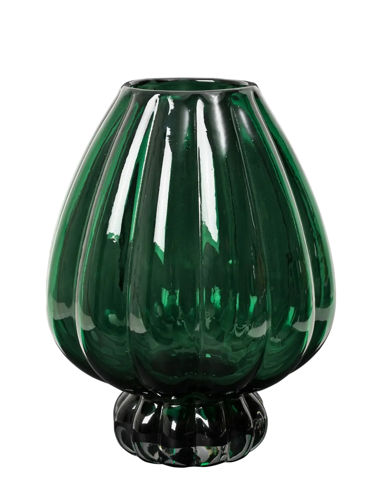 Broste Copenhagen Malou Vase - Konfirmation - GREEN / green